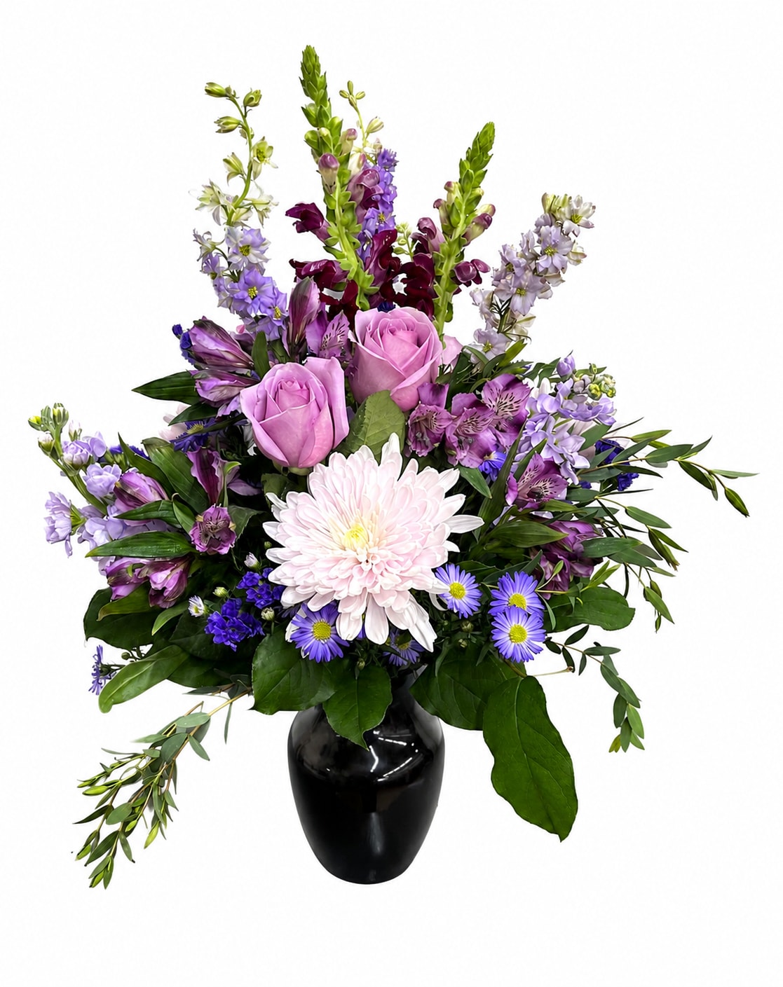 All The Purple  - Assortment of beautiful purple flowers with a touch of lavender , perfect combination for all those purple lovers !