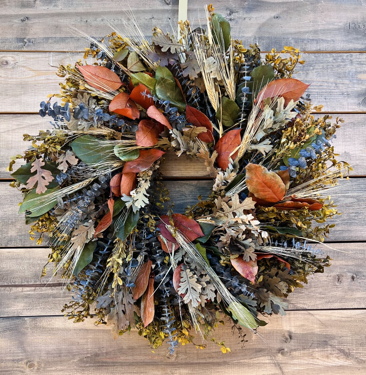 Autumn Preserved   - 100% natural materialled preserved wreath.  