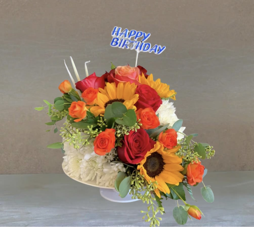 Birthday Special  by D'Lily's Flowers  - An unforgettable surprise to remember!  Disclaimer: Flowers may be substituted if needed.