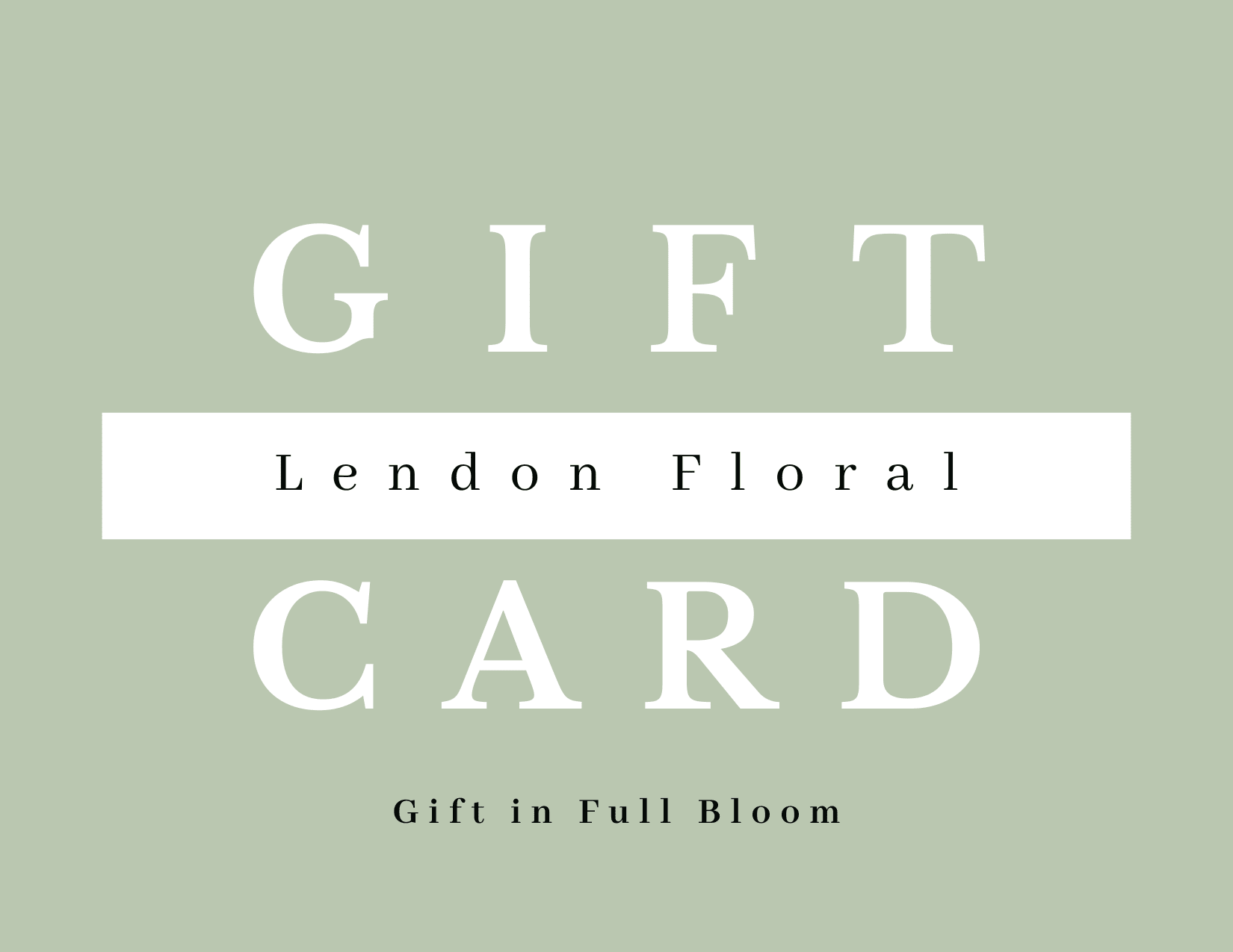 Gift Card - Lendon Floral Digital Gift Card Give the gift of flowers, creativity, and choice with a Lendon Floral Digital Gift Card. Perfect for birthdays, holidays, special occasions, or just because — our digital gift cards let your loved ones choose exactly what brings them joy, from fresh floral arrangements to creative workshops in The Studio, or plants in the gardens.  Delivered instantly by email, they’re convenient, thoughtful, and always in bloom.