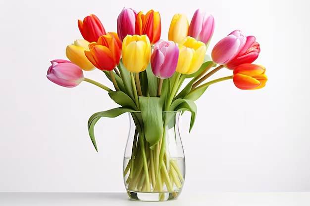 TULIPS LOVER  - The stem of the season, these assorted tulips are a colorful way to usher in the spring season and share in any of life's moments.