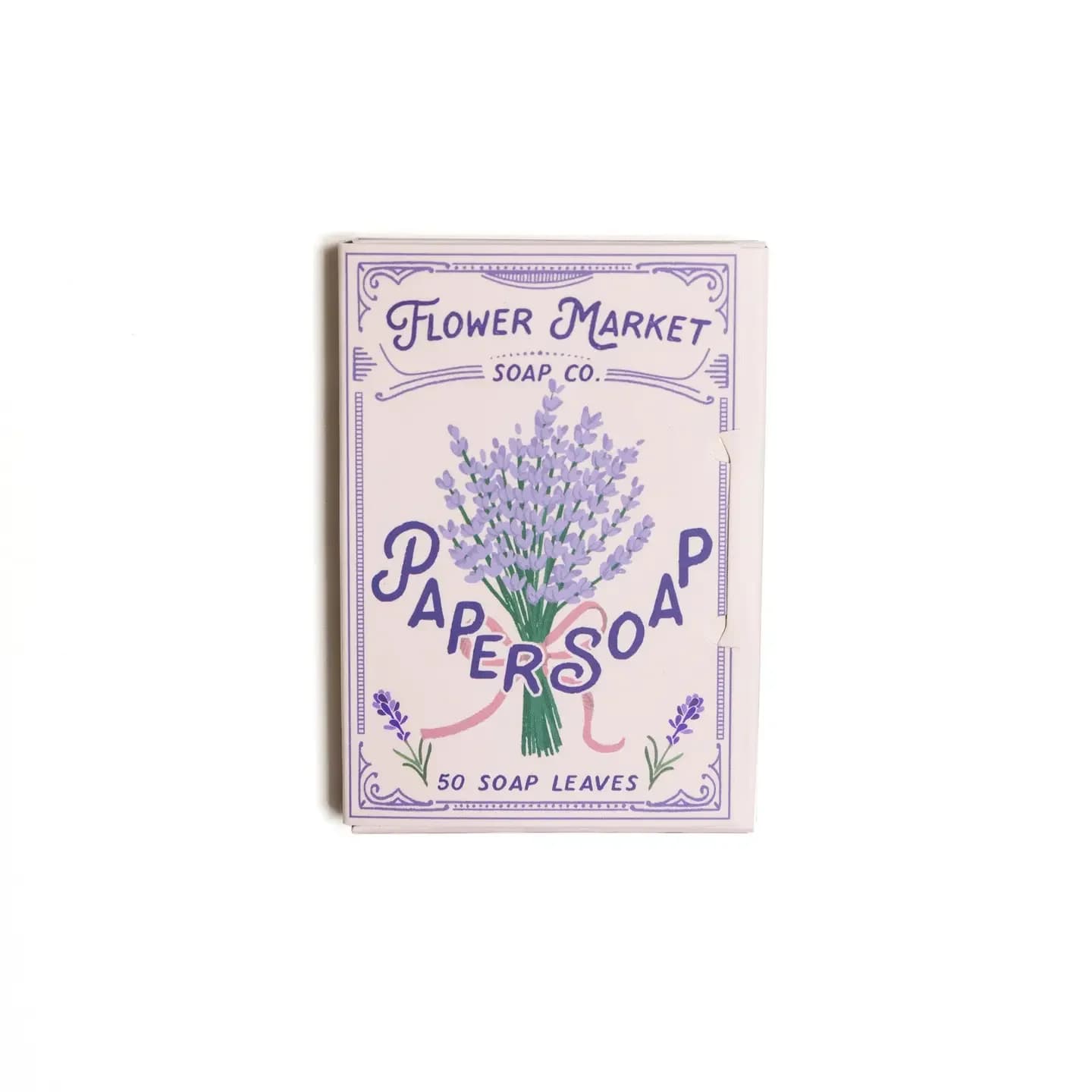 Paper Soap – Lavender Scent, Travel Size, 50 Sheets - soap 