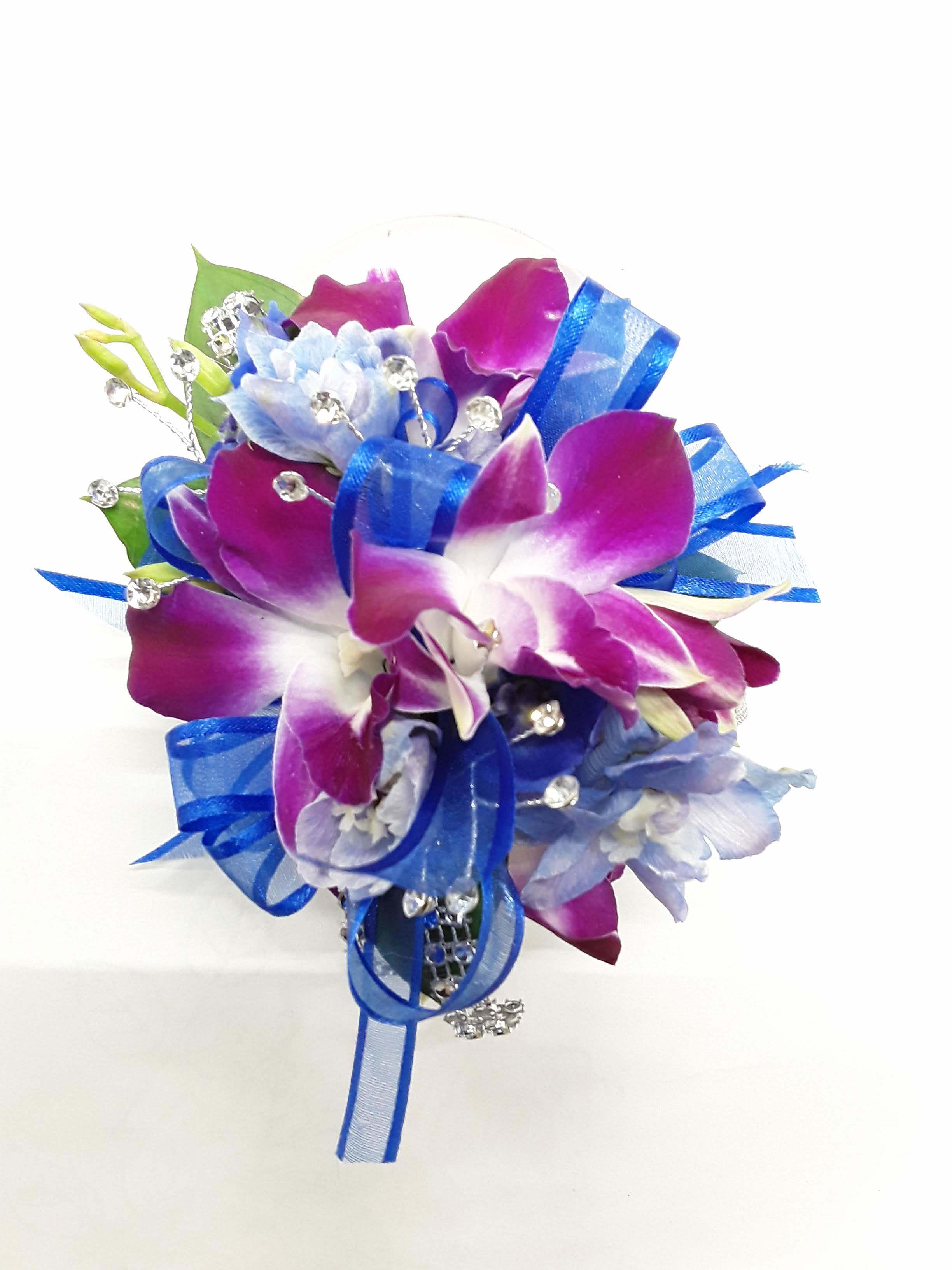 Dendrobium Wristlet - Purple Dendrobium