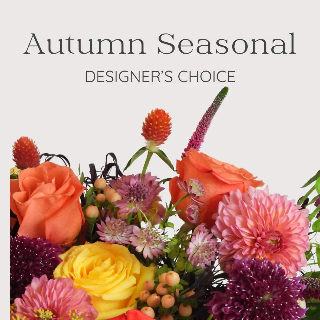 Fall Designer's Choice - A Lovely Mix of the Season's Best Fall Flowers!