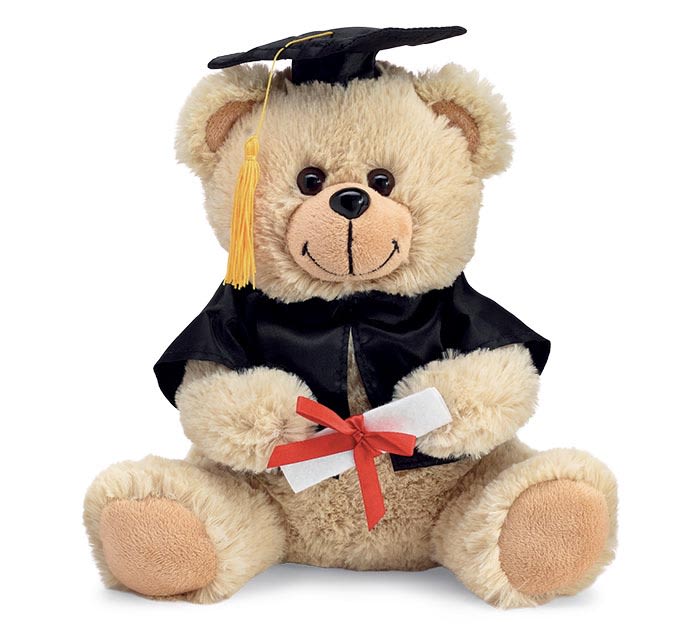 Graduation Plush Bear - 11" Plush Graduation Bear