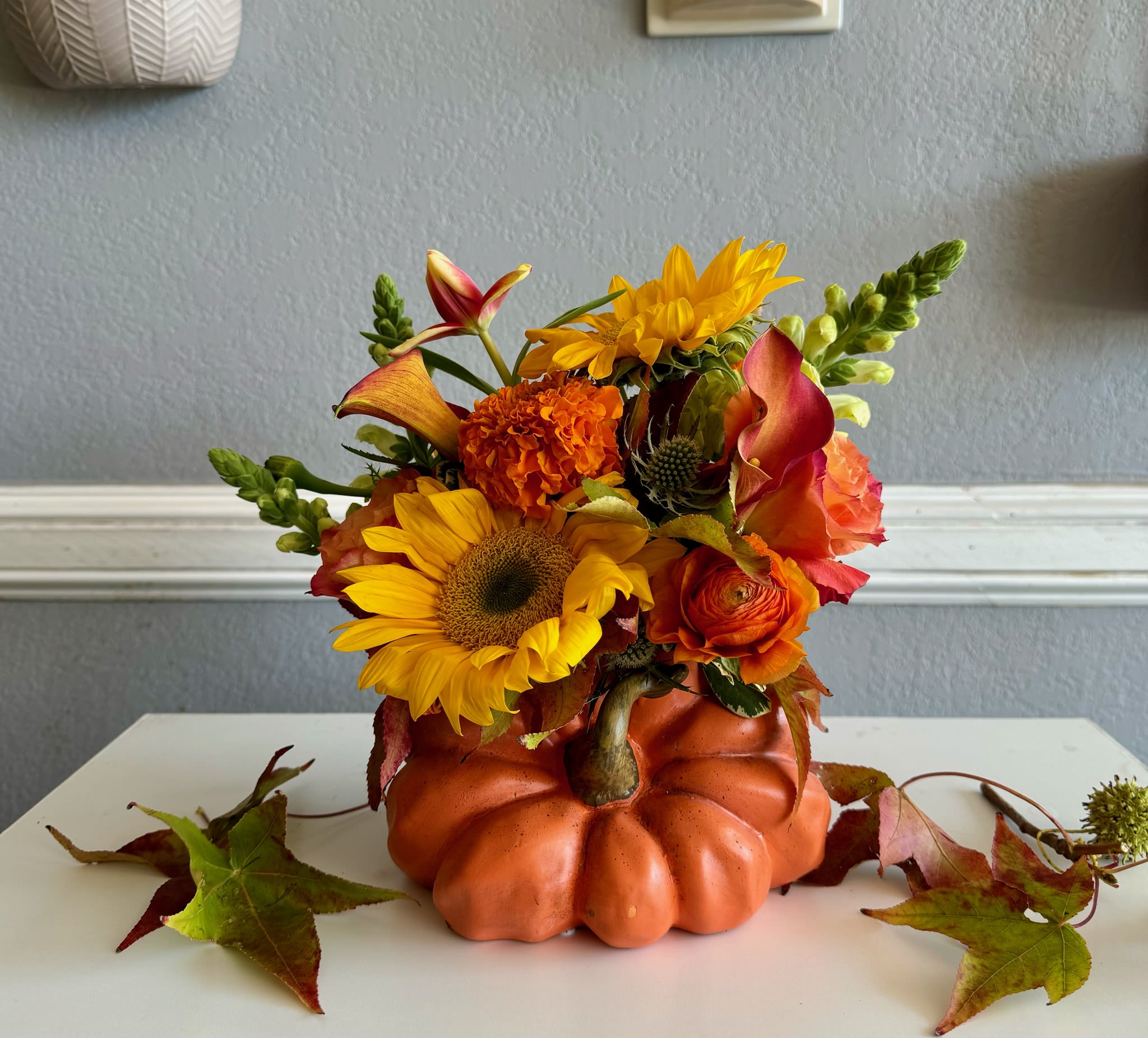 Pumpkin patch - Our Pumpkin Patch collection makes for a stand alone beautiful piece, but together makes a remarkable blooming pumpkin patch.   