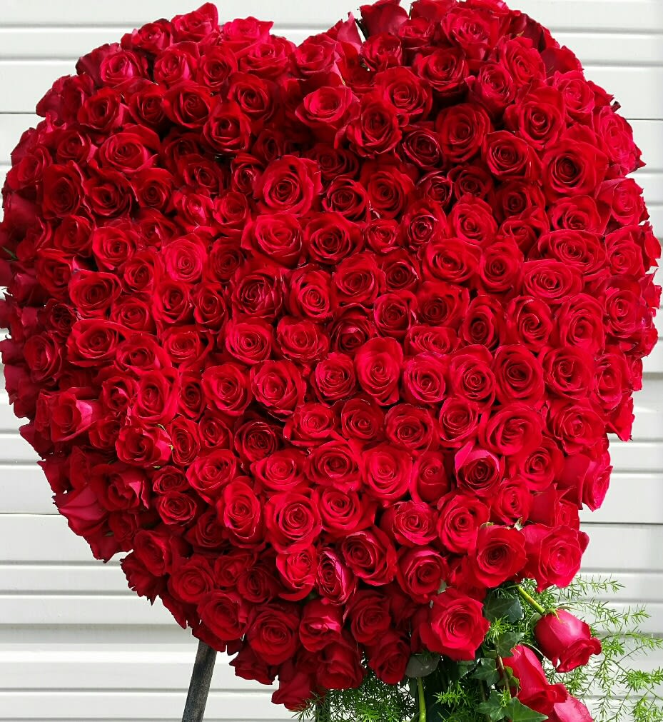 Love Forever Heart - 67"H x 29" W