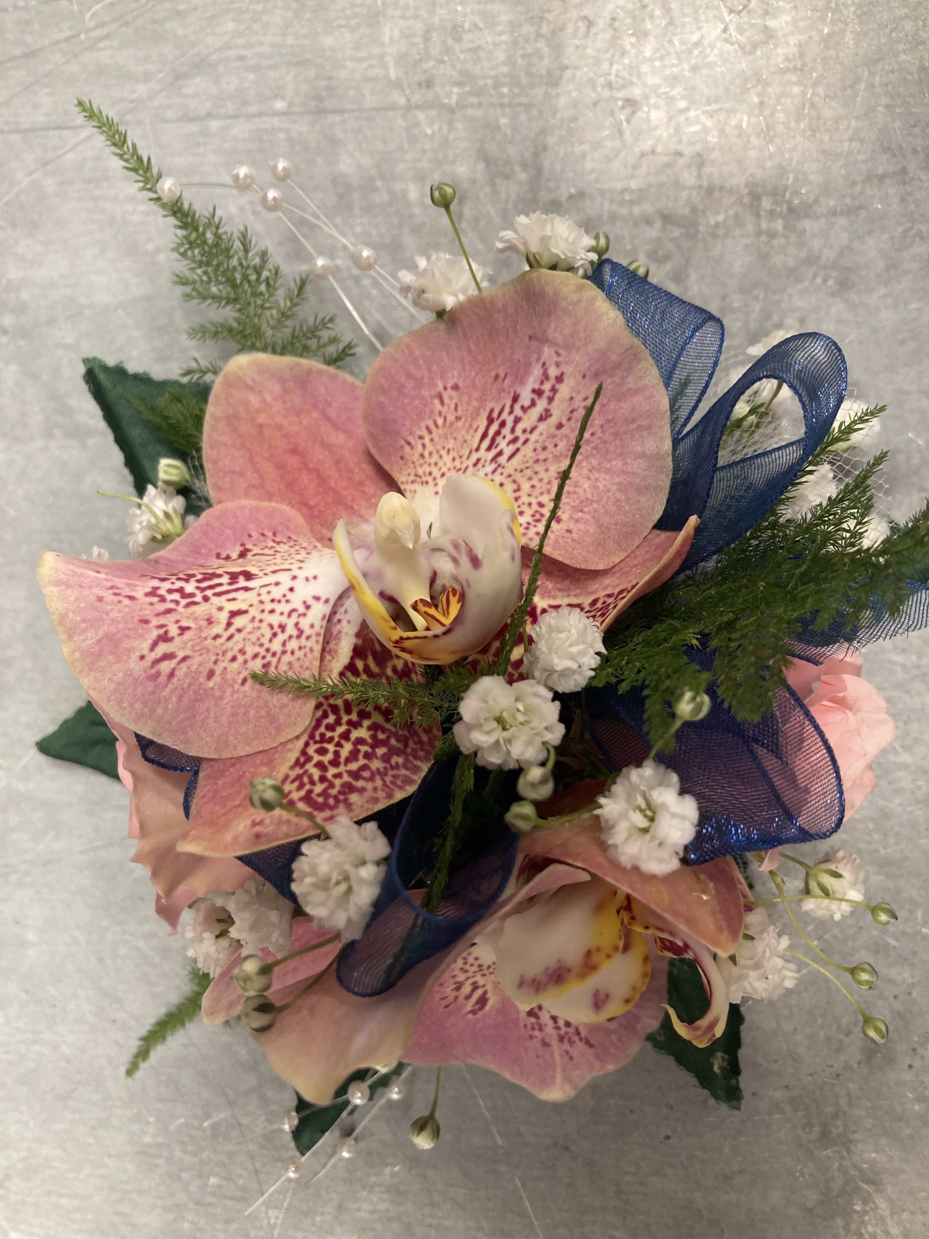 Phalaenopsis Orchid Wrist Corsage - Phalaenopsis orchid wrist corsage