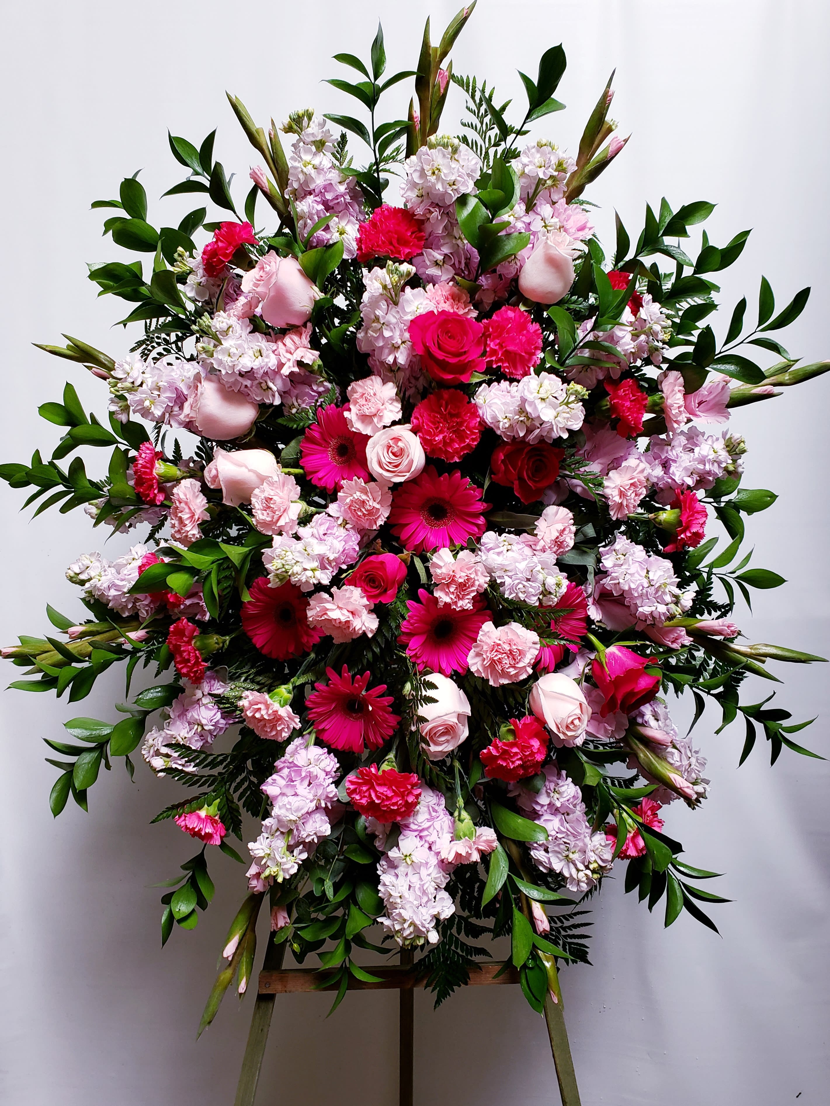 Pink Forever Spray - 62" H x 30"W