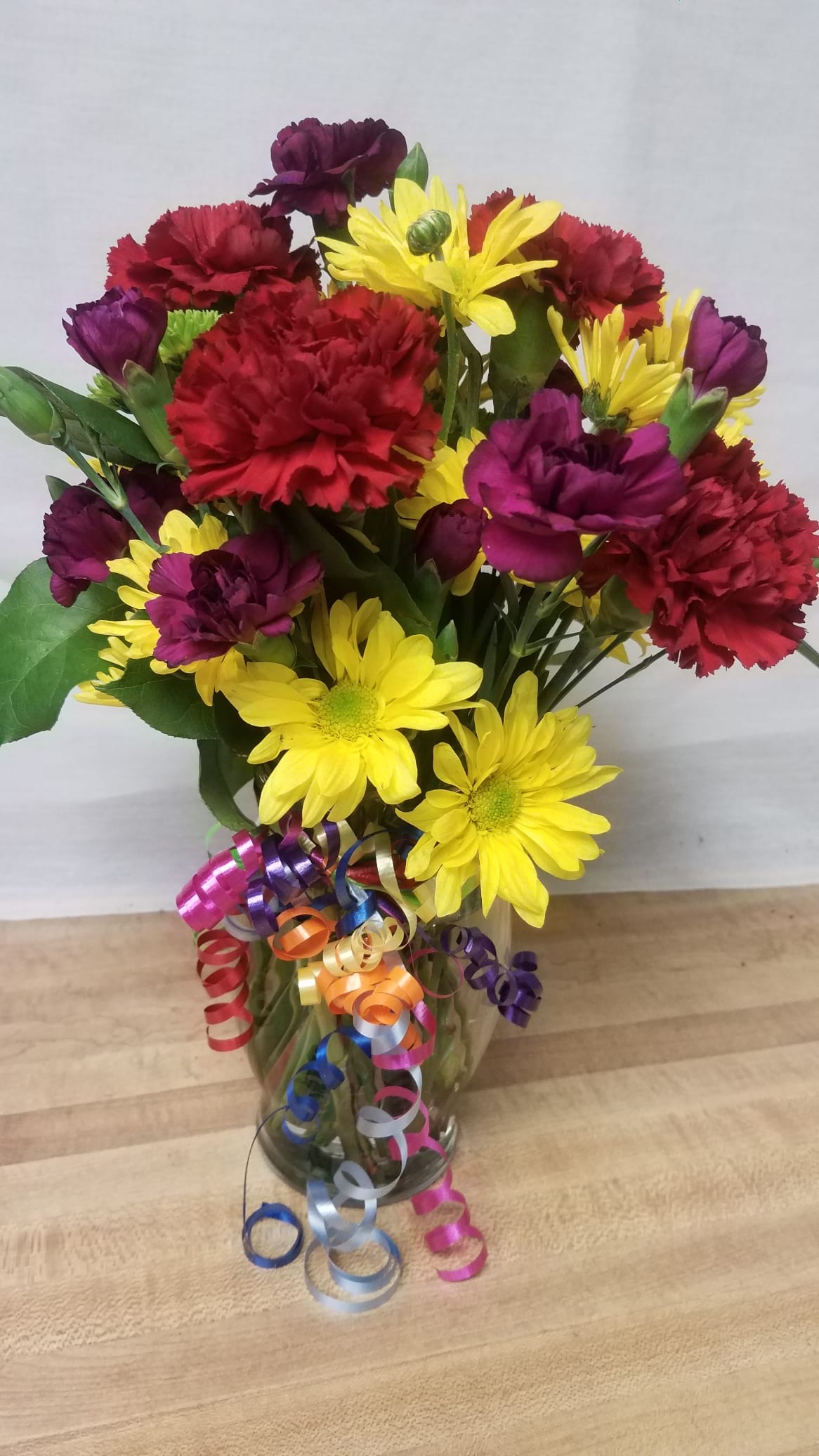 A Special Day - Let them know you understand what this day means to them by sending this colorful floral bouquet 