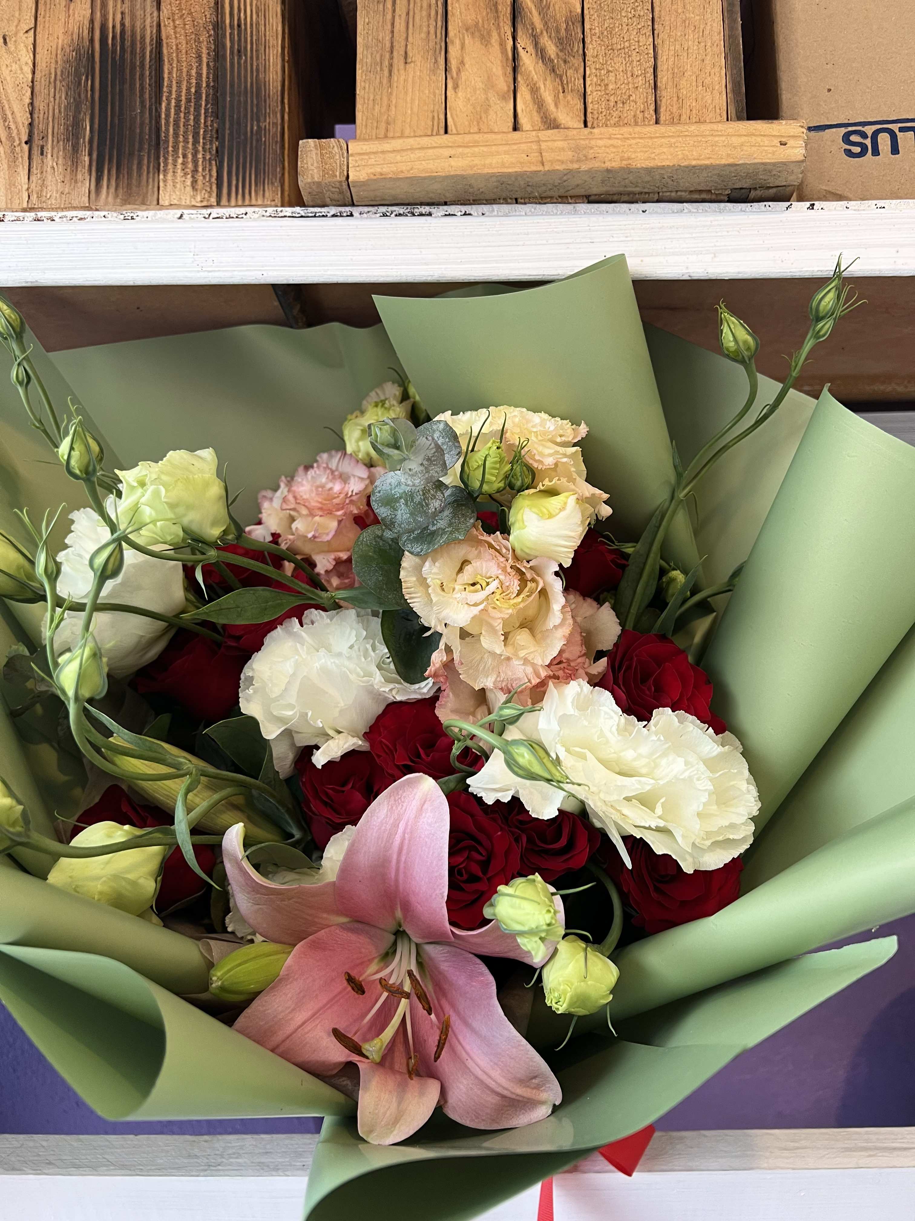 YOU HAVE GOOD TASTE -  The variety of textures, colors, and bloom stages creates a bouquet that feels alive, abundant, and genuinely one-of-a-kind. For someone who deserves more than just flowers — this is a full sensory experience. Perfect for milestone birthdays, anniversaries, Mother's Day, or as a statement centerpiece gift.