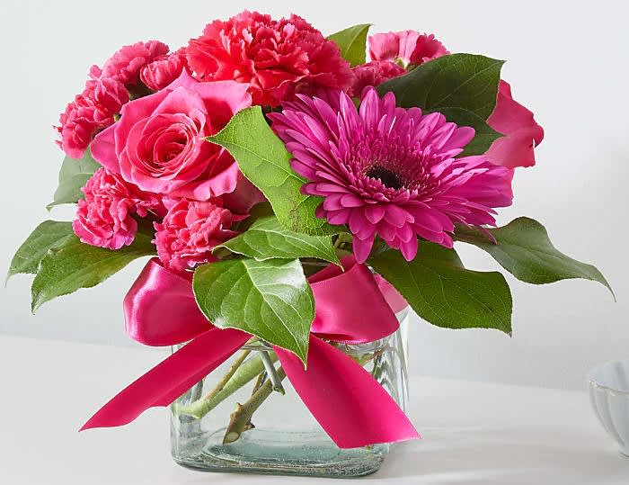 Everyday Love Bouquet - Any day is a great day to show someone how much you love them with this bright pink arrangement.