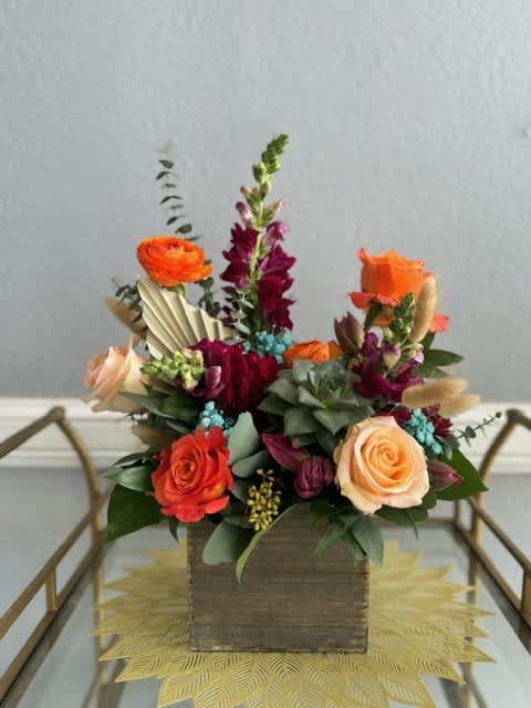 Bulverde - This Fall Color arrangement is perfect for any occasion.