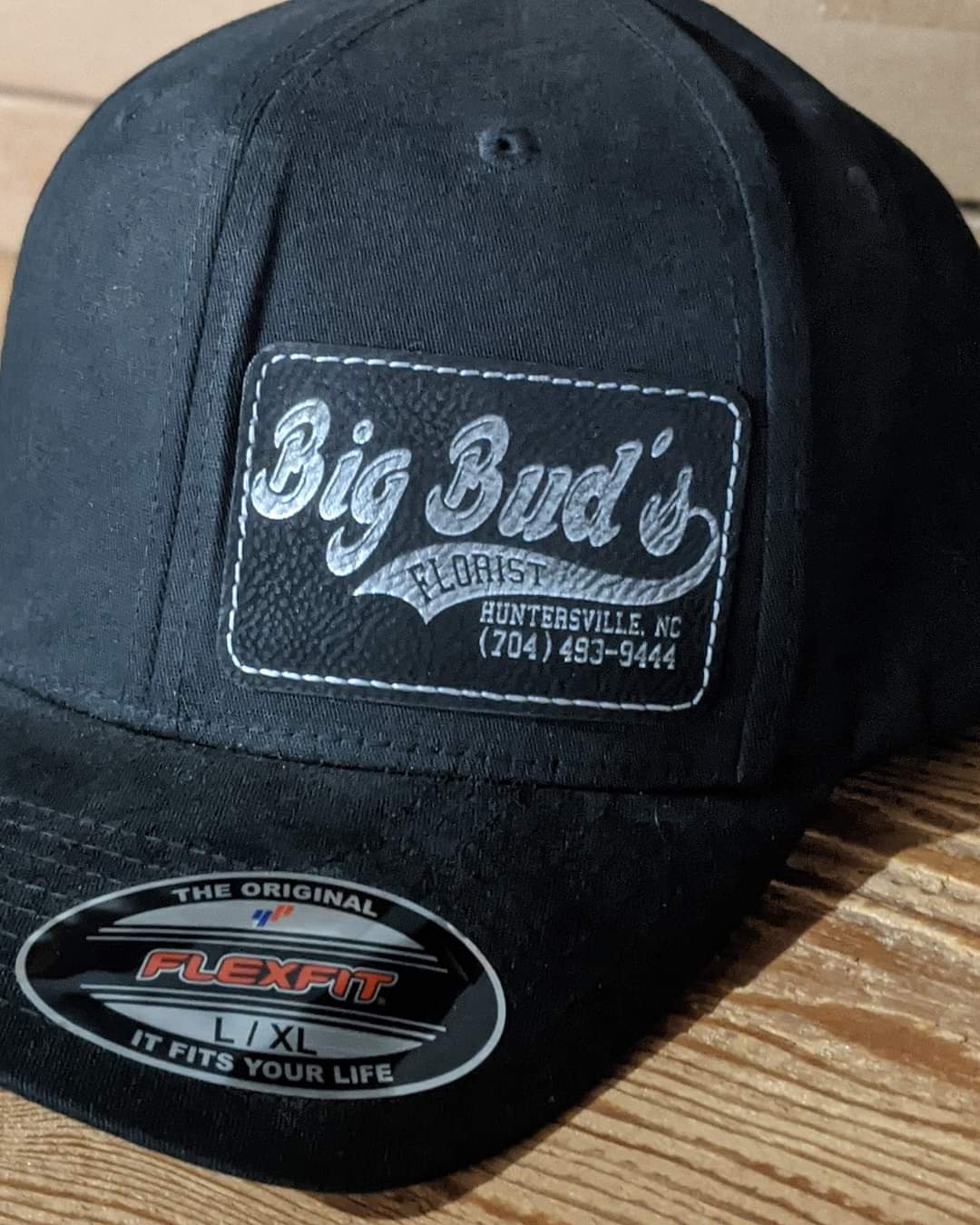 Leather Patch Hats - Med/lg men/women's leather patch hat.
