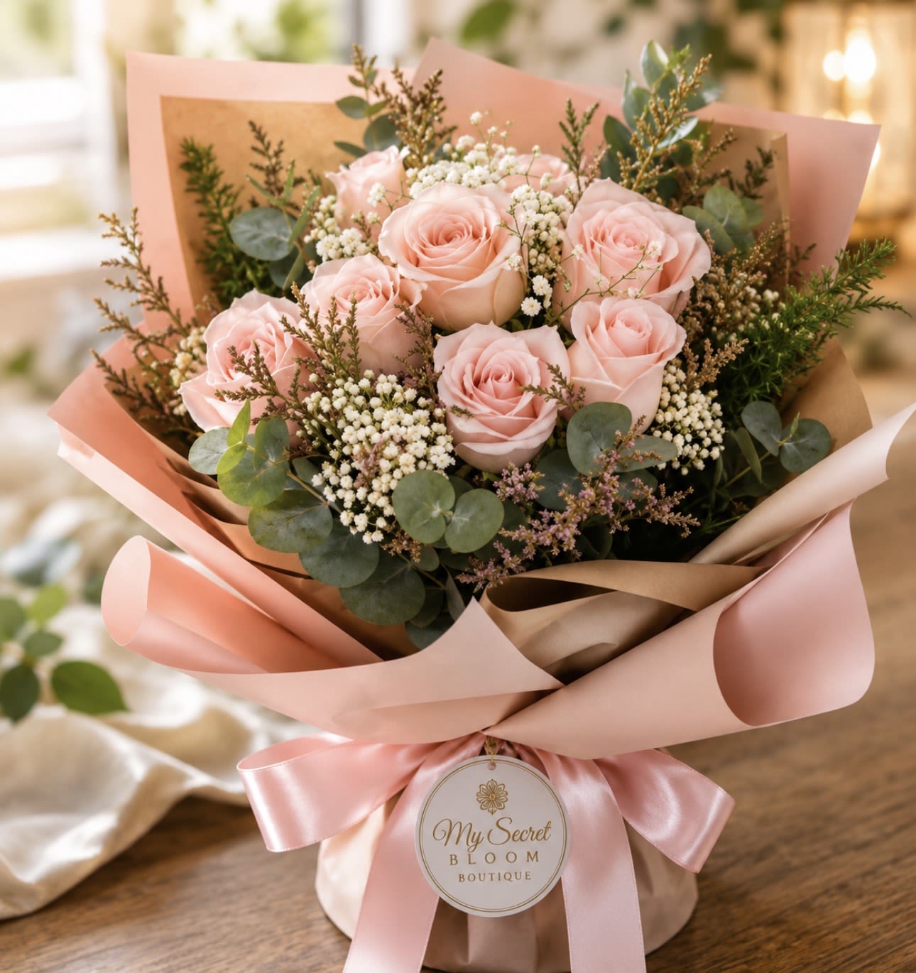 Wrapped Roses - 12n Roses 24 Roses