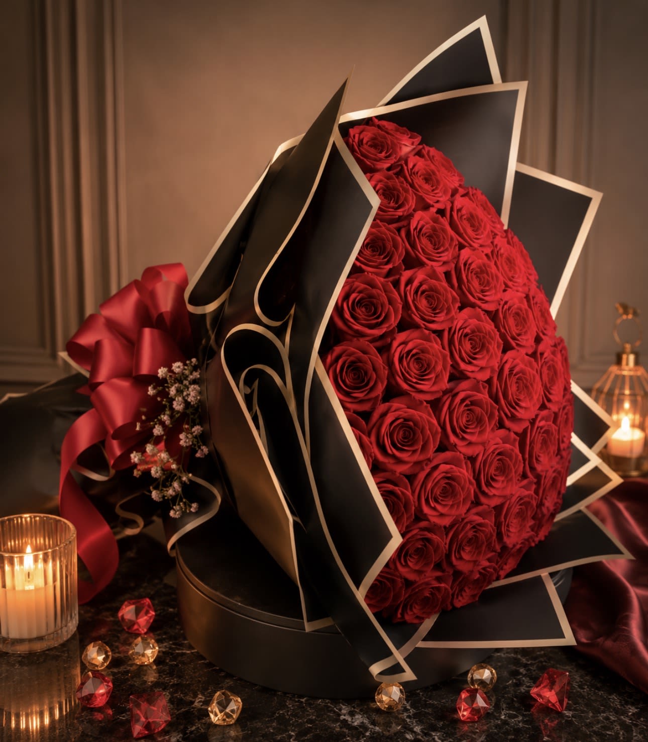 100 RED ROSES - 100 RED ROSES
