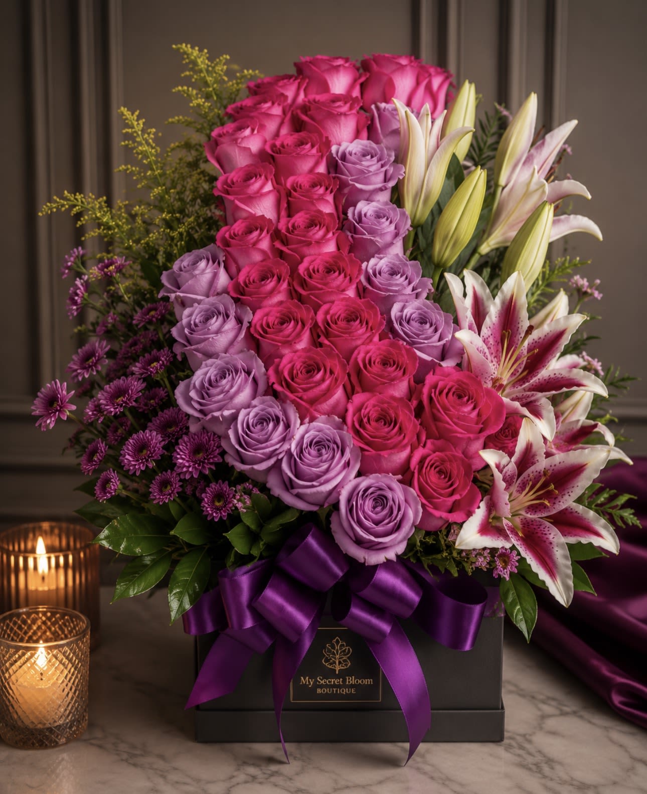 YOUR DAY - Every arrangement is handcrafted just for you. We carefully select the freshest flowers available each day. Occasionally, substitutions may be necessary due to seasonal or market availability, but we always replace them with flowers of equal or greater value in the same color palette and style. Your arrangement will always be beautiful, fresh, and thoughtfully designed.  