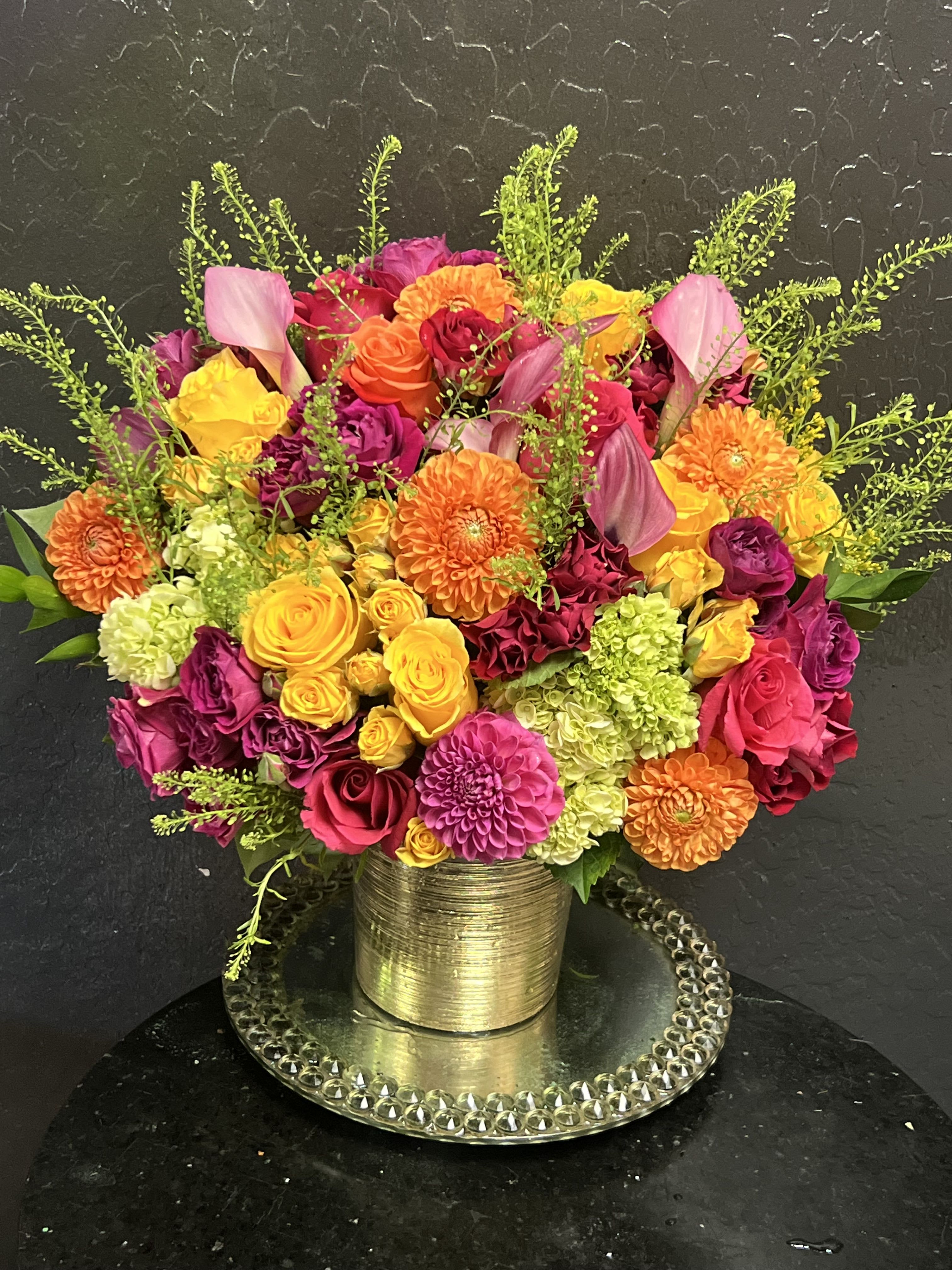 Model Colorful Bouquet  - Model Colorful Bouquet Shown in Premium Size