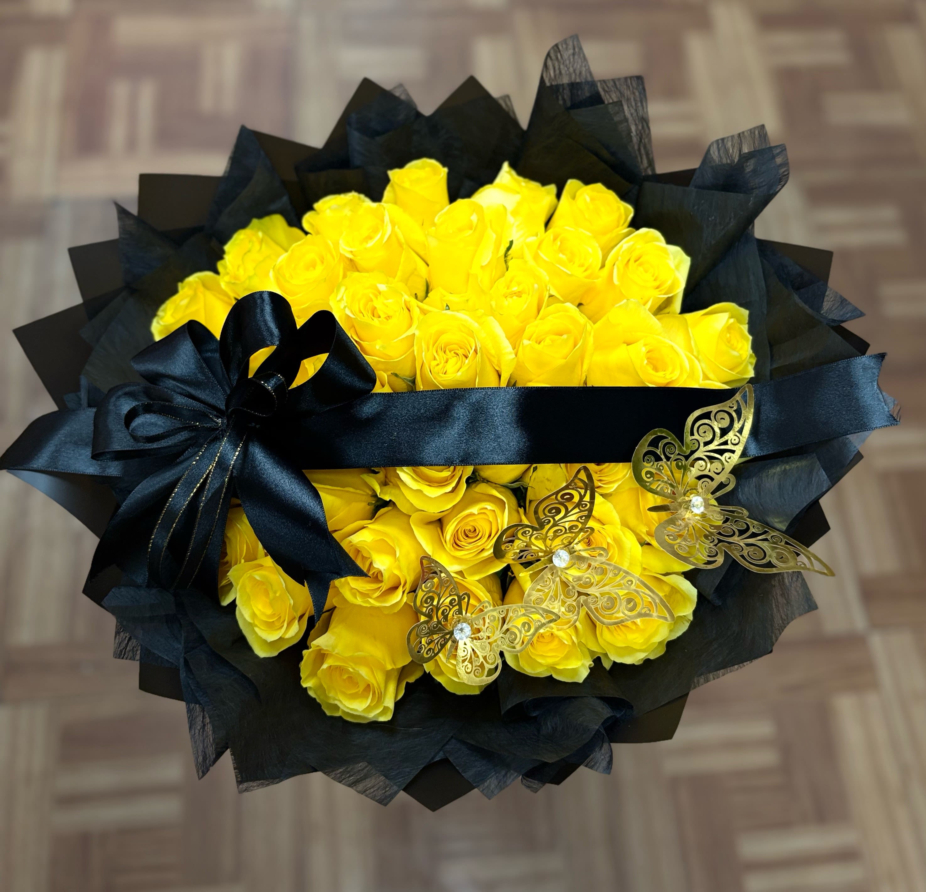 Yellow Flower Maxi Bouquet - We will add more blooms and select the highest-quality flowers we offer in this style.