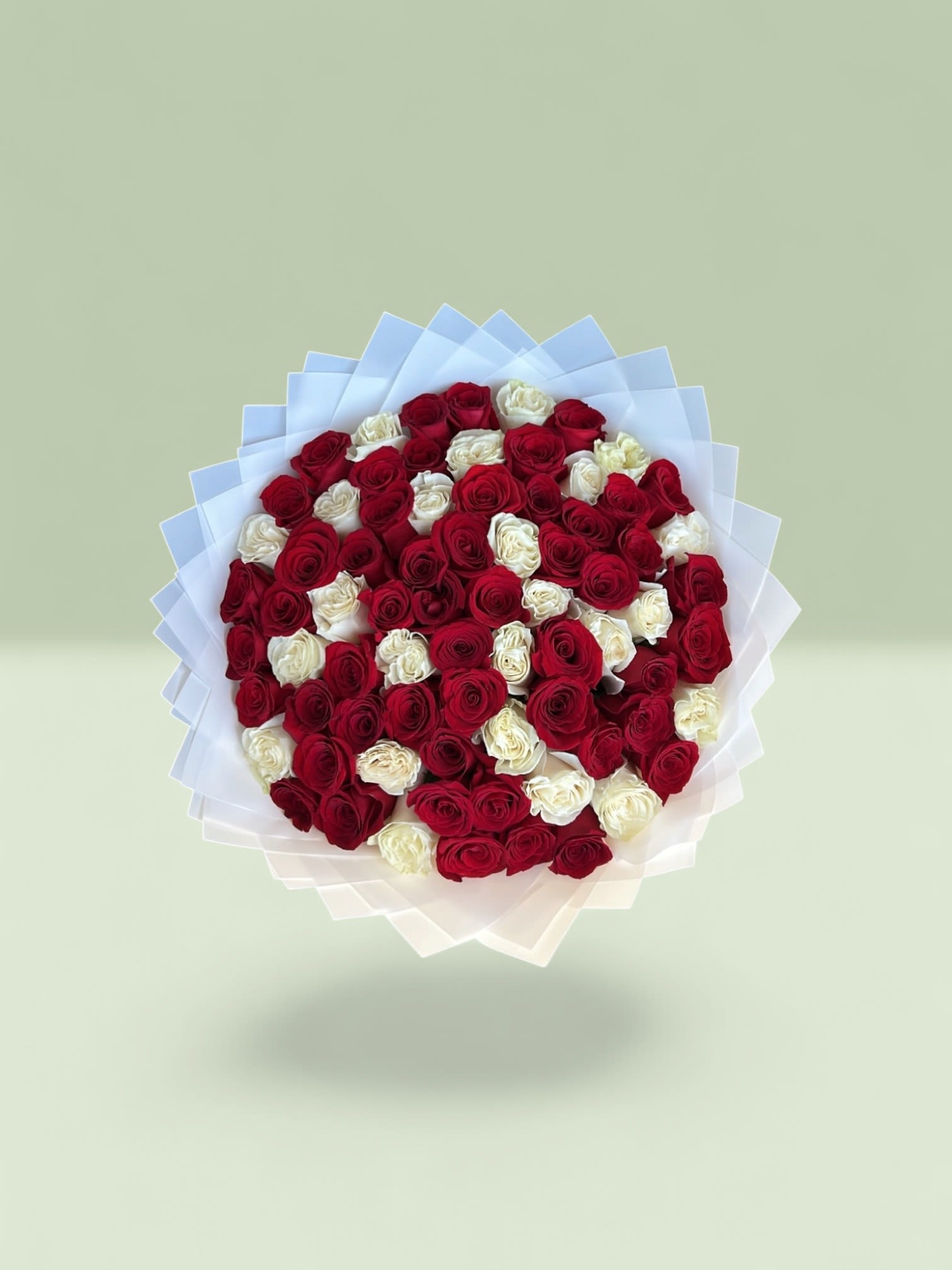 Para El Amor De Mi Vida  - ramo Buchon 75 Roses 