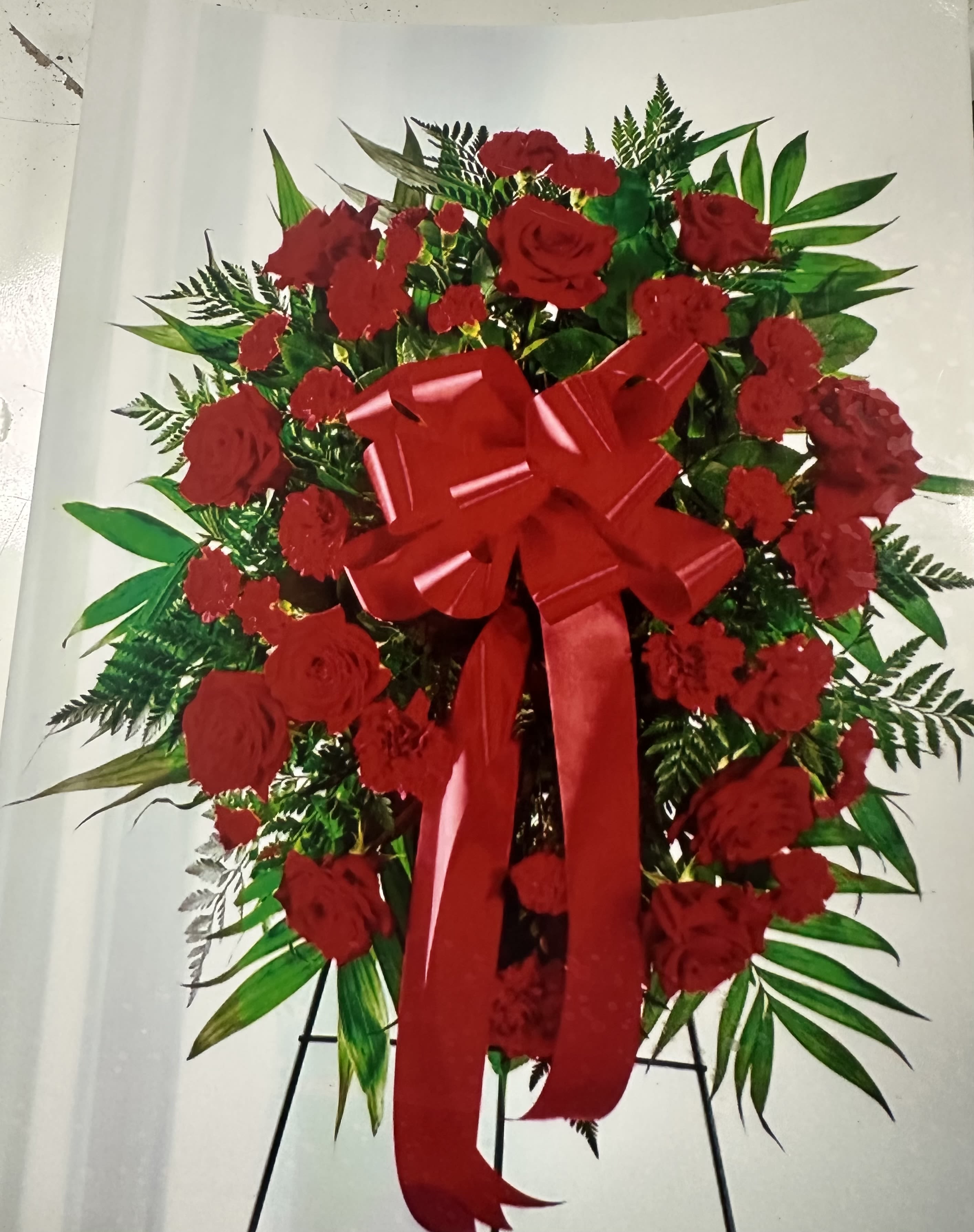 Large Standing Arrangements  - Carnations Roses with a Price increase 