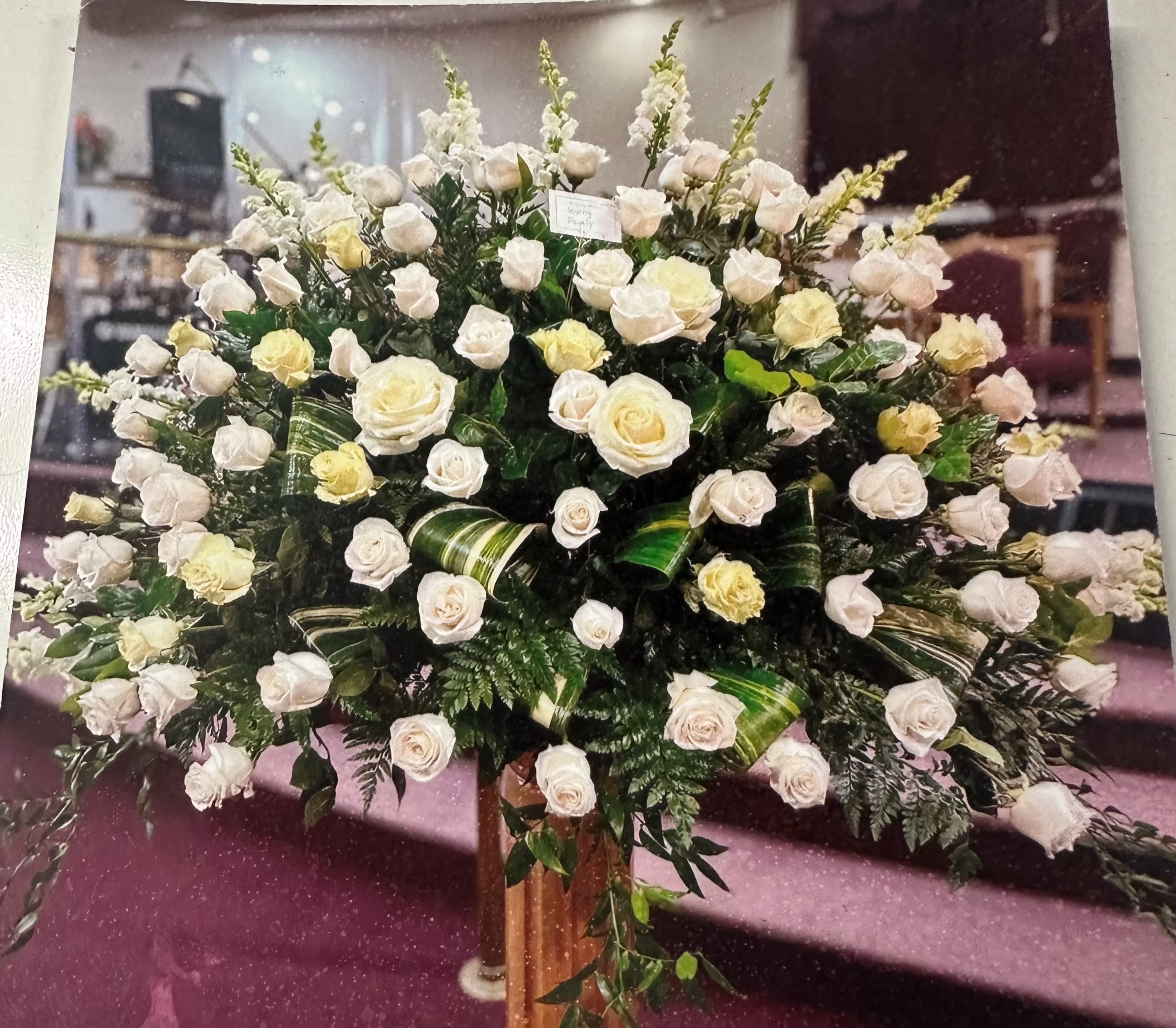 Large Standing Roses - Large Standing Roses