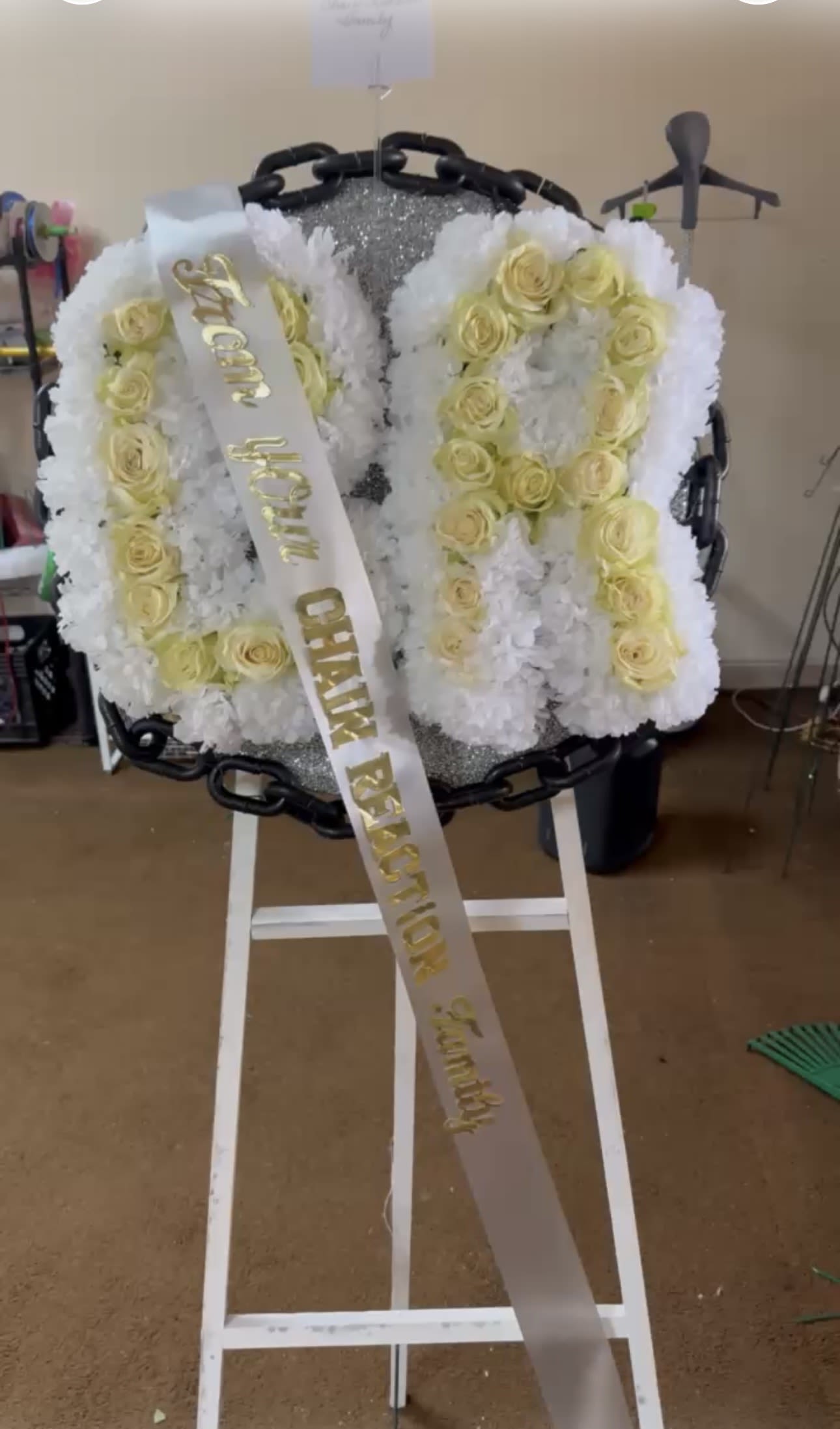 Standing Letter Arrangements  - Standing Custom Arrangement 