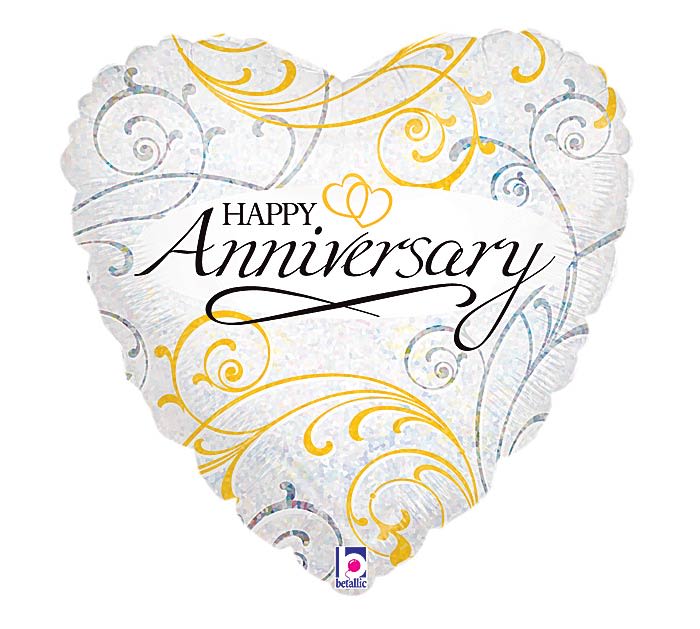 Happy Anniversary Balloon  - Happy Anniversary Balloon 