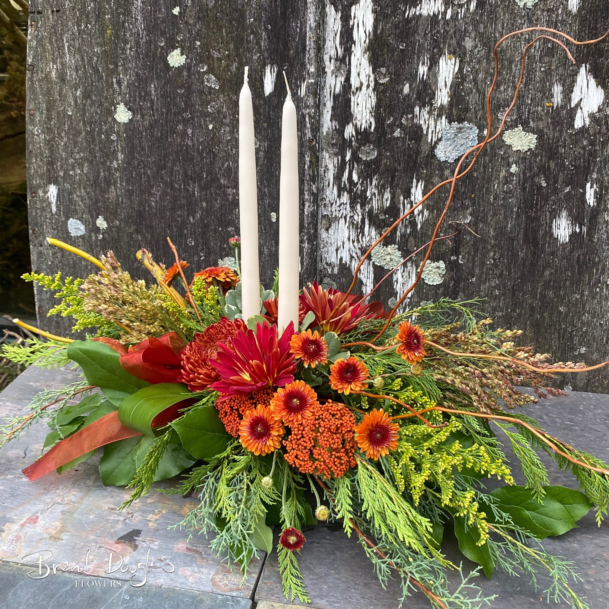 Gobble Gobble Centerpiece - Your Turkey will love these long lasting flowers!