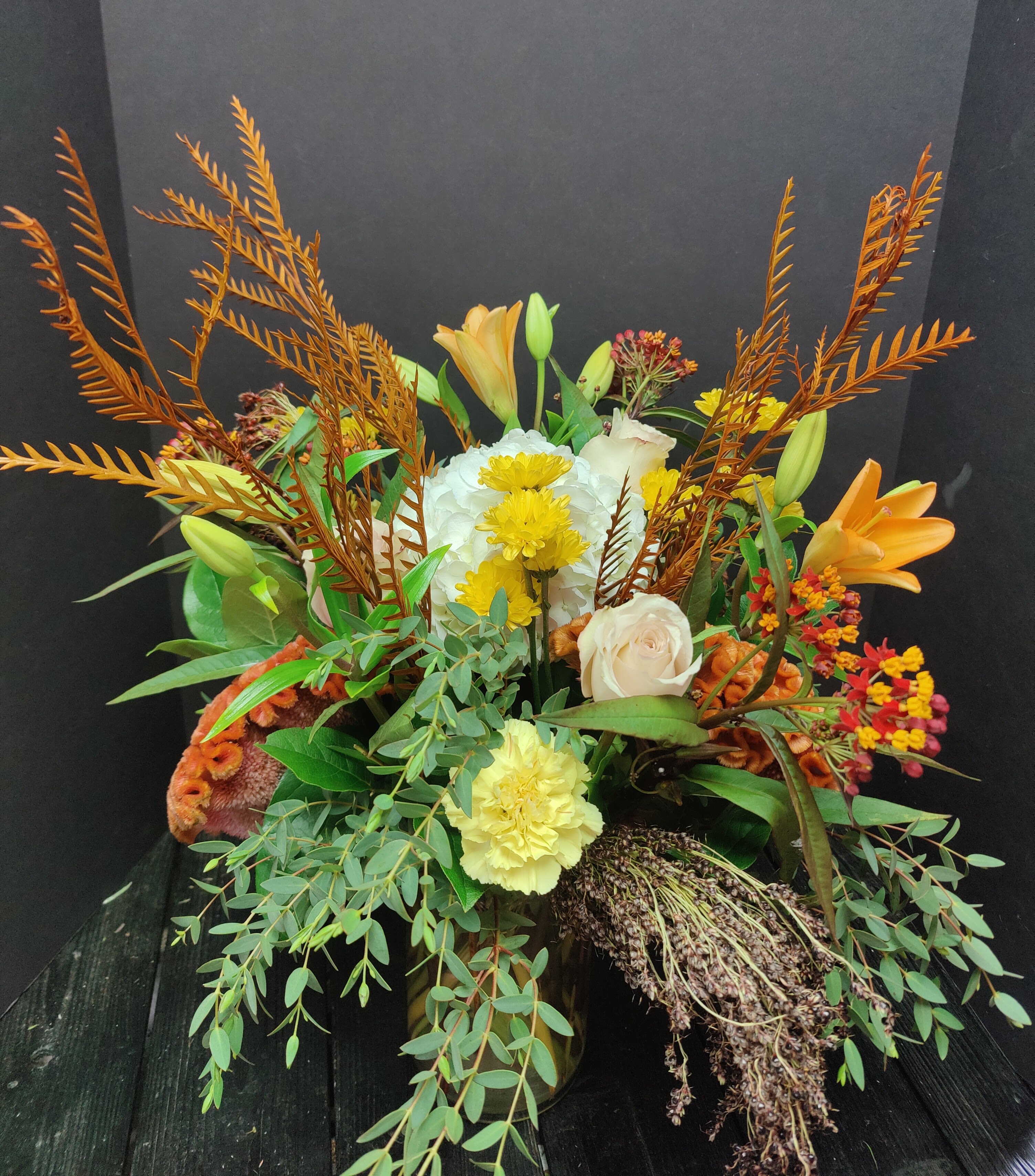 Glorious Fall - A great collection of fall flowers and textures, centered aroun the fall season