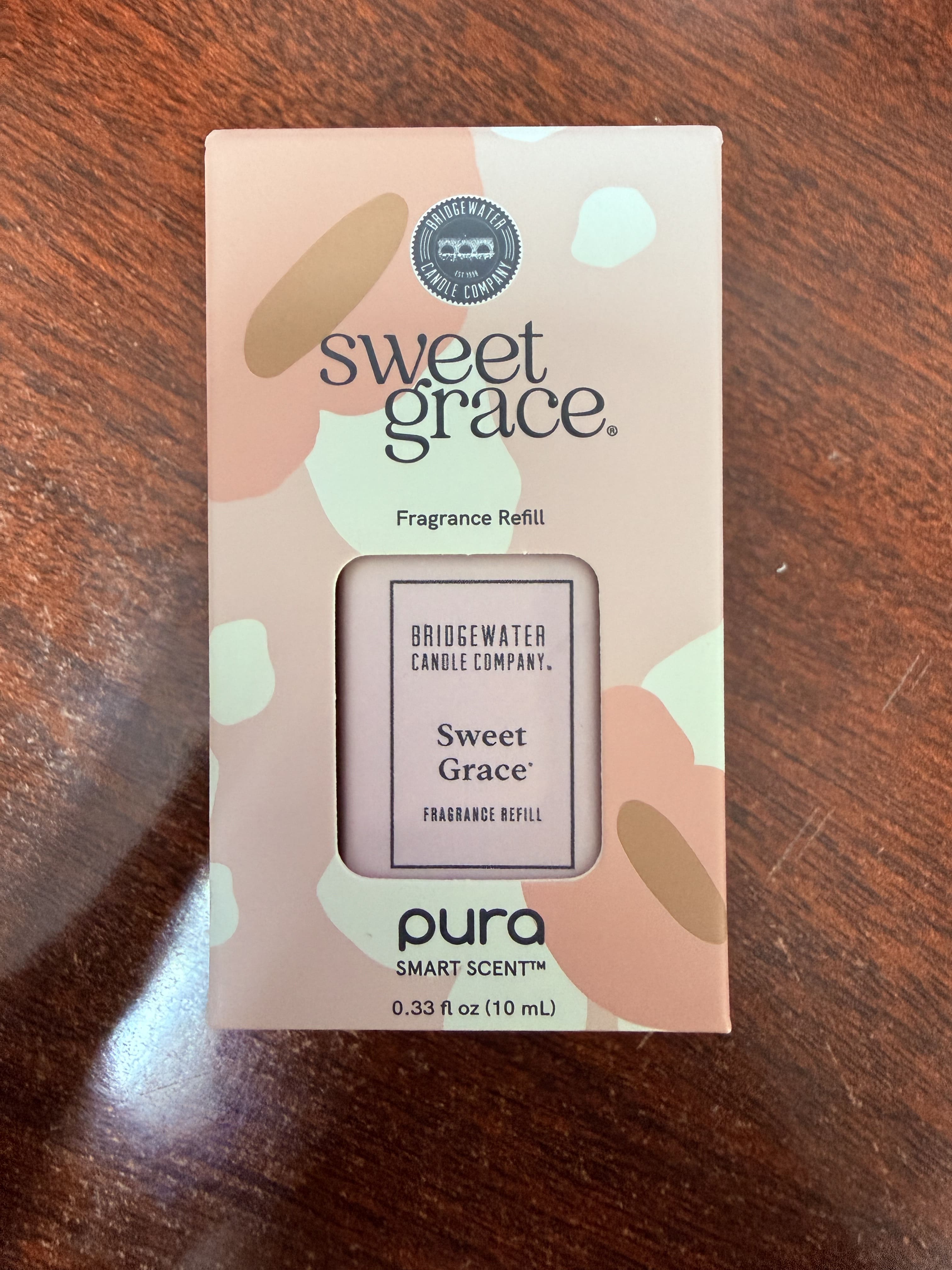 Boxed Sweet Grace fragrance refill by Bridgewater Candle Company