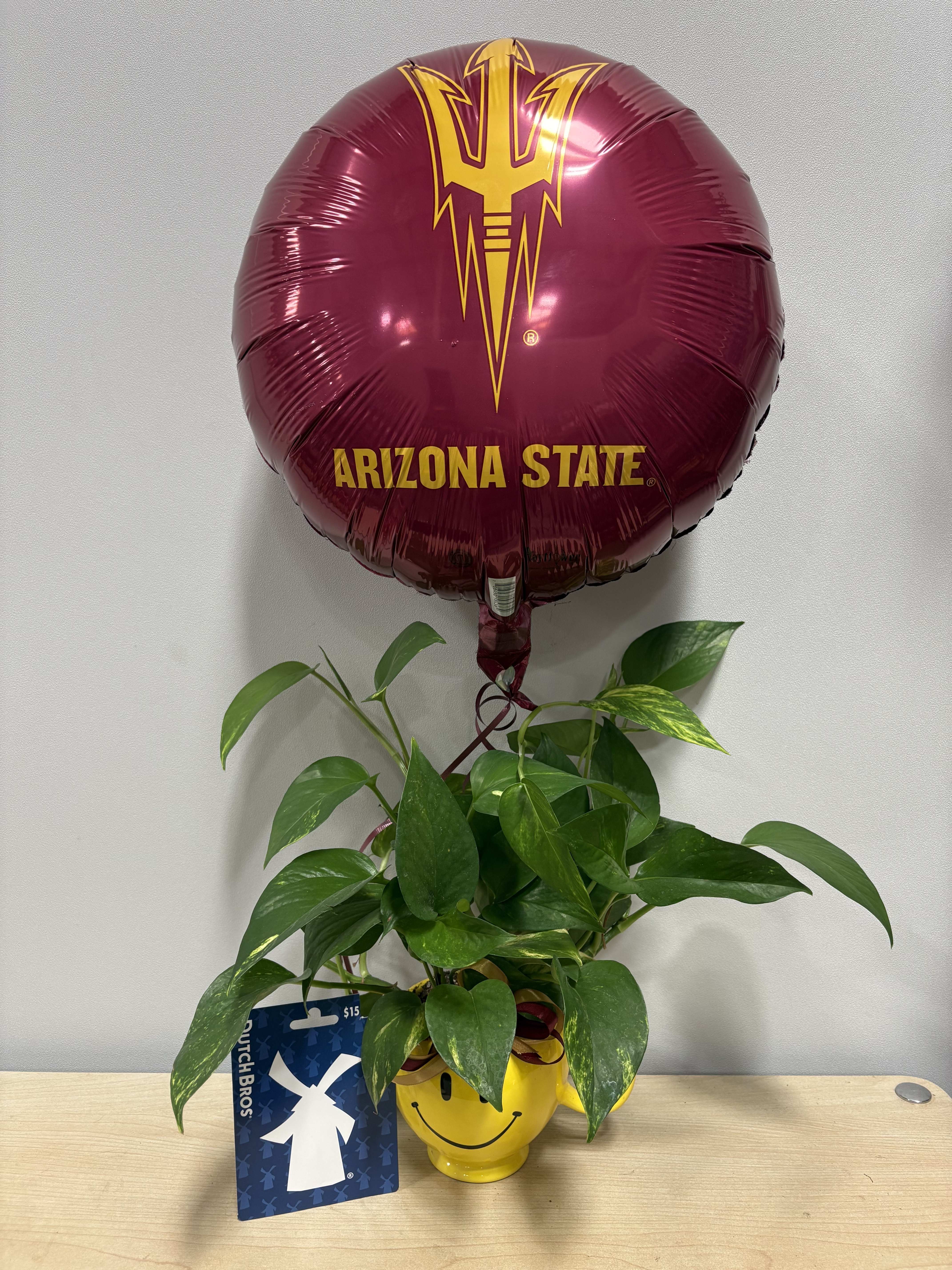 ASU Smiley Plant &amp; Dutch Bros. - As shown 