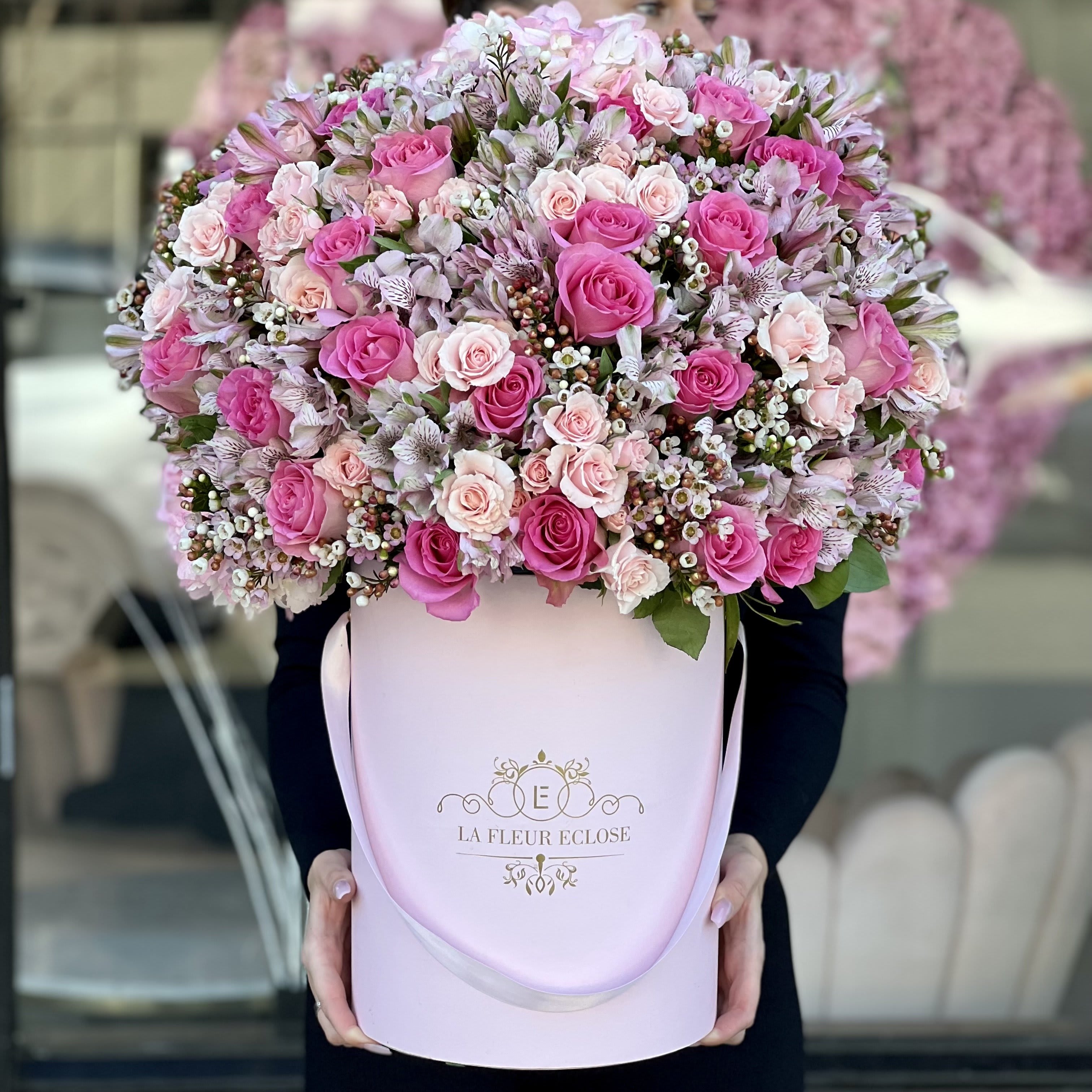 Pink and Girly - all pinks in a pink signature box