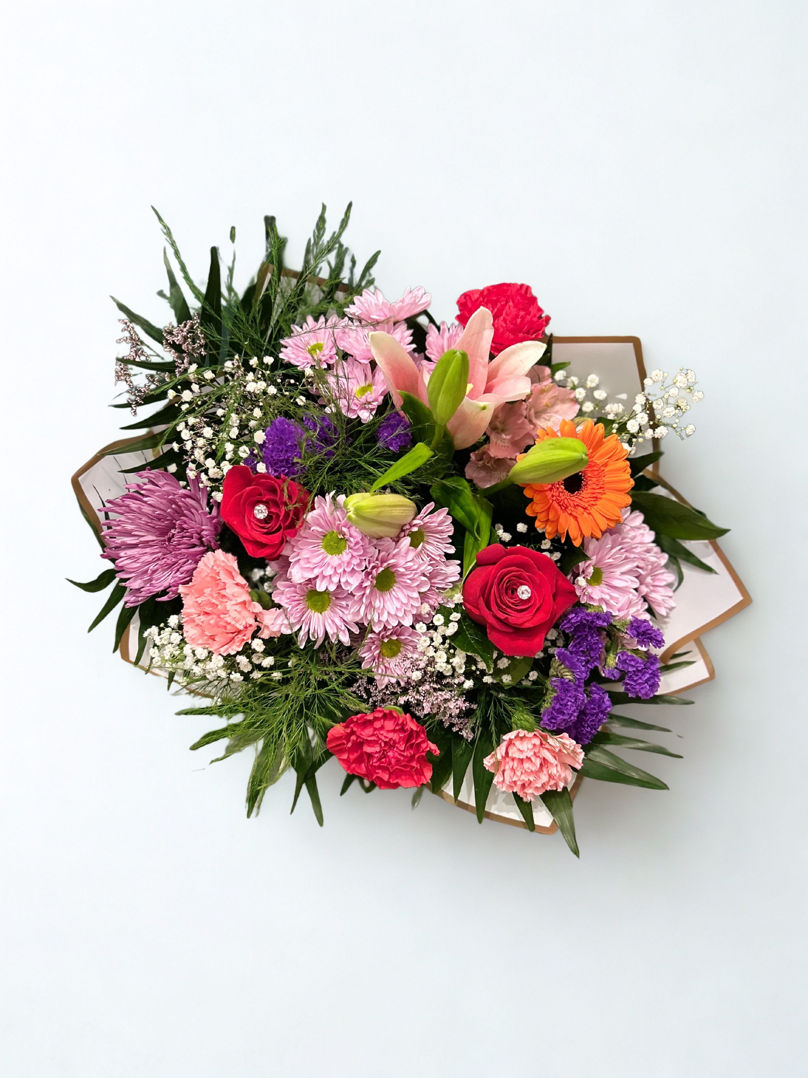 Fresh Princess - A bouquet of fresh, seasonal flowers.. *this does not come with a vase, if you would like a vase, please add one to your cart