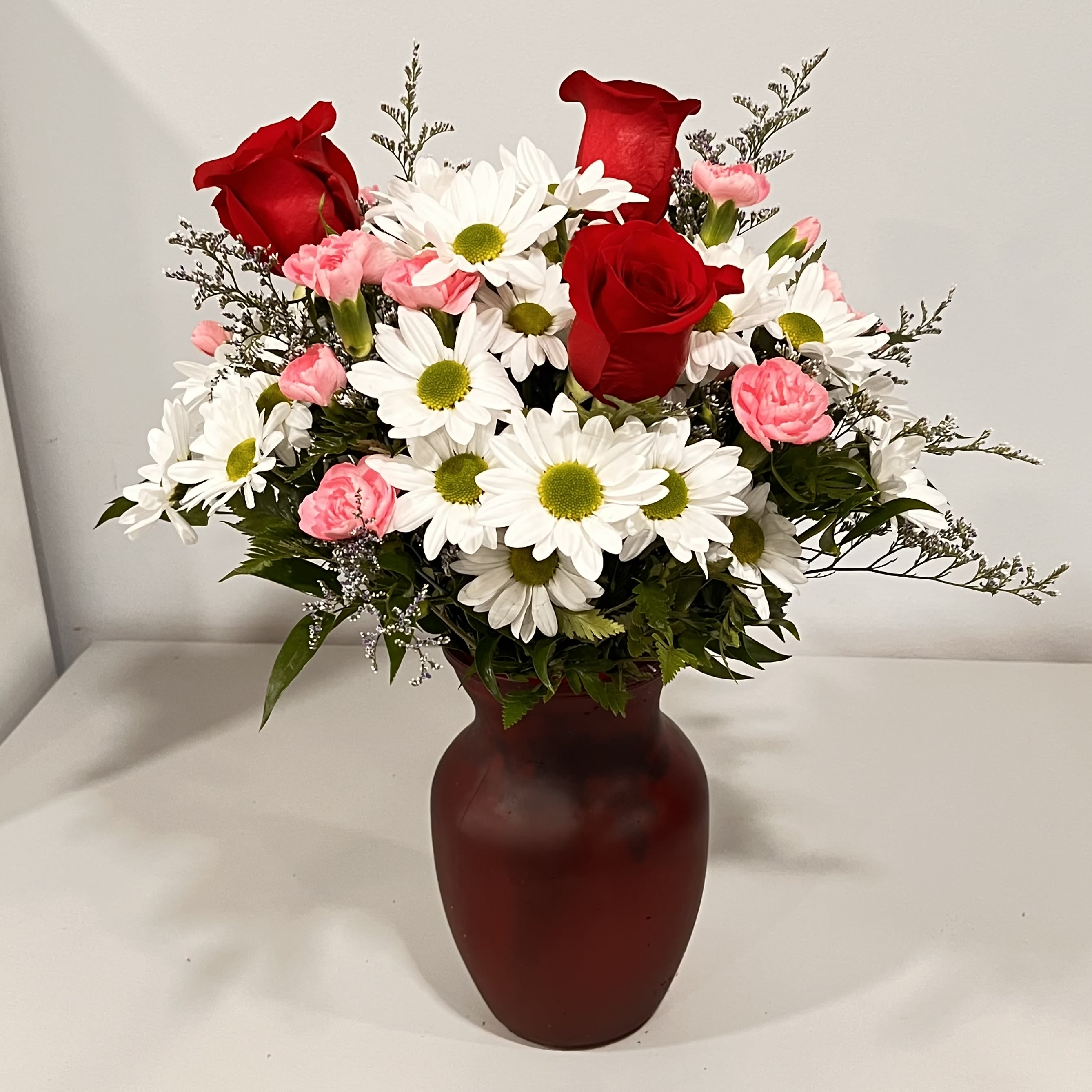 Daisy my Way - This bouquet is a sweet way to show someone you care. 