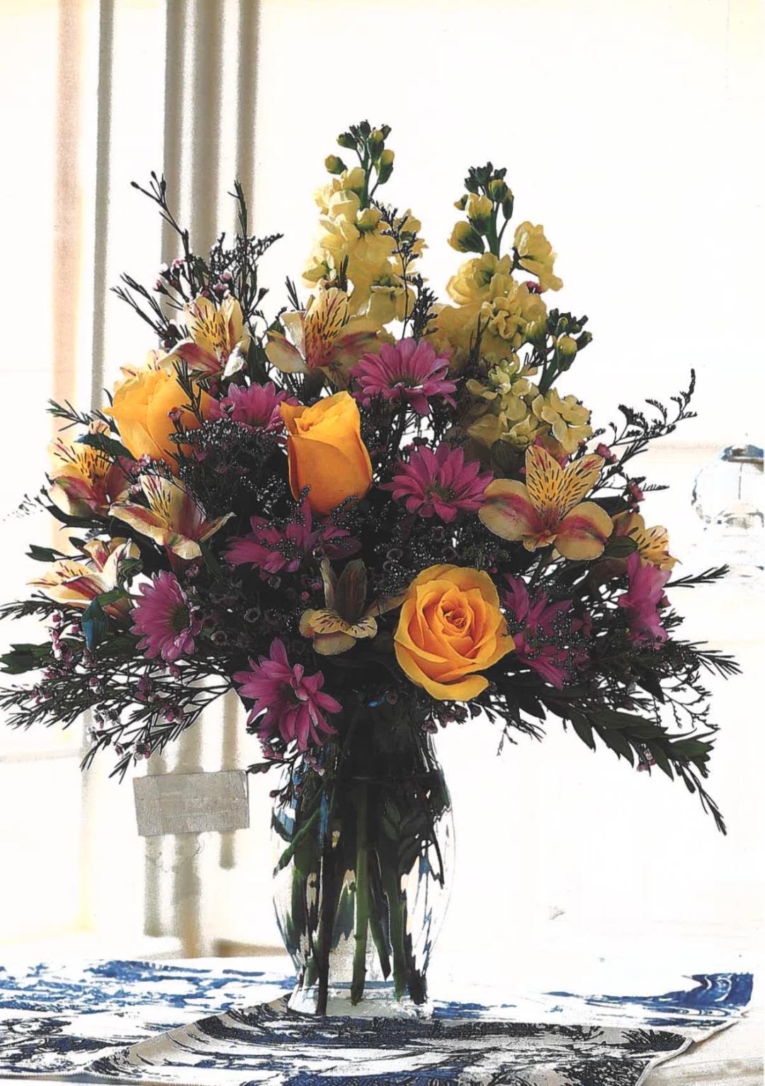 your day  extravaganza - assortment of spring flowers