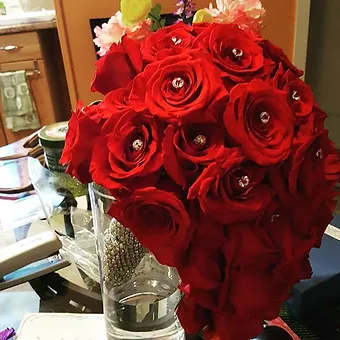 Bridal Bouquets - Bridal bouquets are custom designed for each beautiful bride, we made a wide variety of styles and textures.  Starting at $150