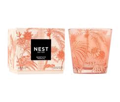 Three Wick Nest Candle - Something Tropical - This 21.1oz Nest Classic Candle is cruelty free &amp; vegan, has over a 75 hour burn time, is housed in a reusable glass holder, and is formulated so the candle burns cleanly and evenly. Tax free. Same-day hand delivery.  Discover the art of giving at Petals, Wilmington, Delaware’s destination for luxury gifts and home décor. Our curated collection features beautifully crafted items for every occasion — birthdays, weddings, anniversaries, holidays, and life’s special celebrations. At Petals, we believe every gift should tell a story. From hand-poured candles and elegant keepsakes to stylish home accents, gourmet treats, and floral-inspired décor, our selection combines timeless charm with modern sophistication. Each piece is chosen with care to reflect the quality, creativity, and personal touch our Wilmington customers love.  Same-day delivery available throughout Wilmington and nearby areas including Greenville, Hockessin, Newark, and the Brandywine Valley Whether you’re looking for a thoughtful hostess gift, a luxury home accent, or something simply beautiful to brighten someone’s day, Petals offers fine gifts and personalized service that make every occasion memorable.  Visit our Wilmington boutique or shop online today — and see why Petals is Delaware’s trusted name for fine gifts and inspired giving.