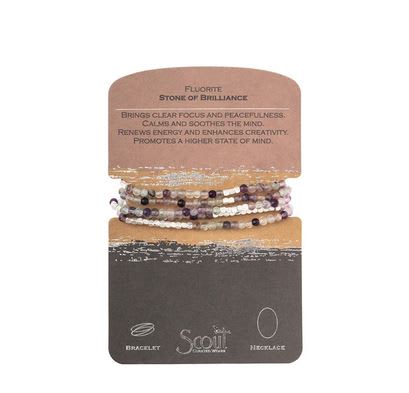 Beaded bracelet set on a retail display card