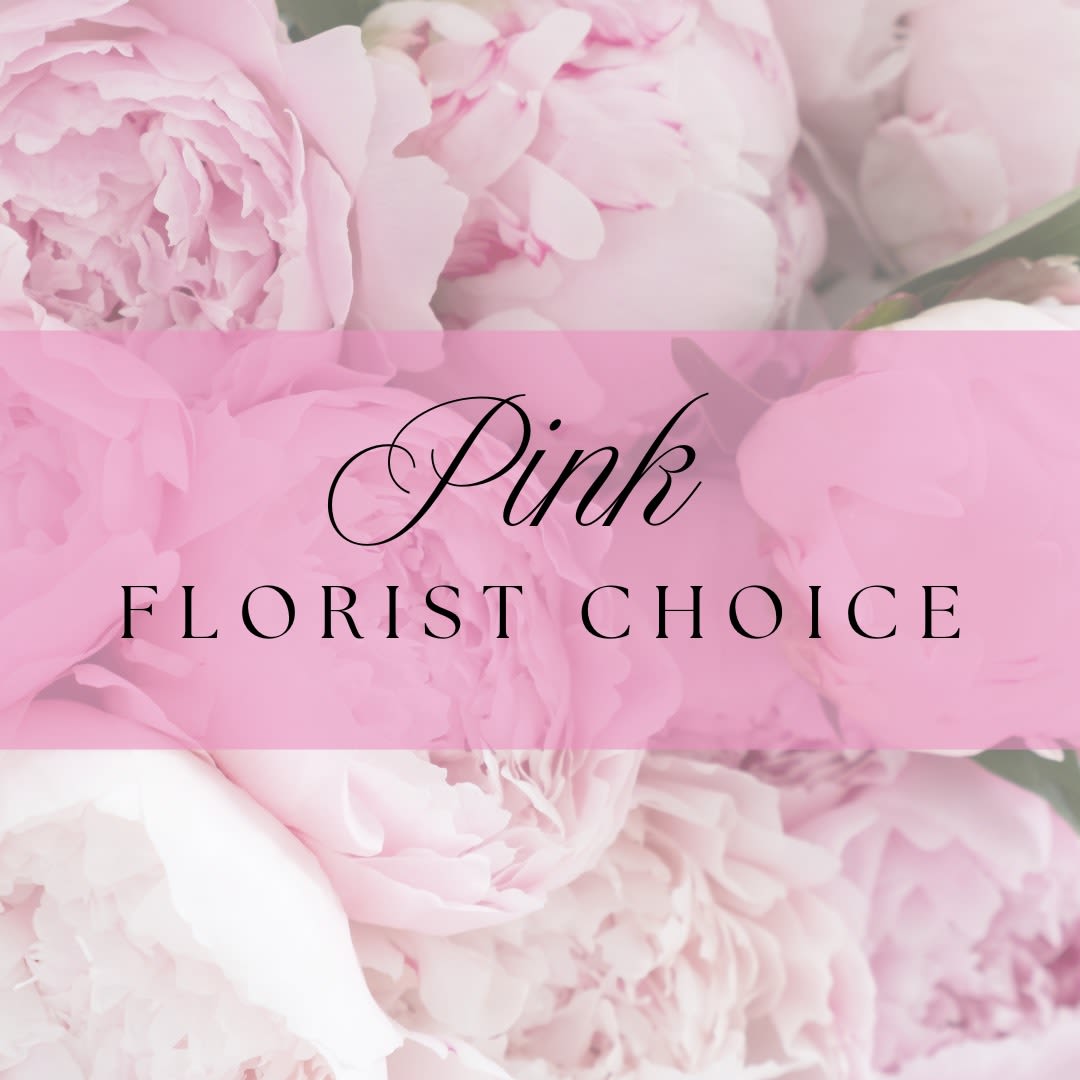 Pink Florist's Choice - Our Pink Florist’s Choice Bouquet is our quickest and best arrangement! Our expert florist will choose the best flowers to create a beautiful arrangement all for a great price! Send a beautiful pink bouquet to your pink-loving recipient. 