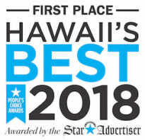 1st Place Hawaii's Best 2018