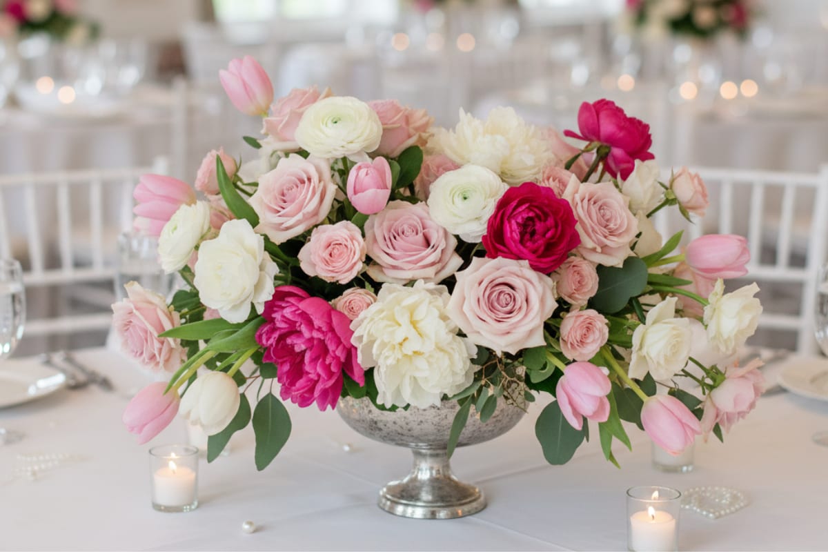 How to Make a Centerpiece Flower Arrangement