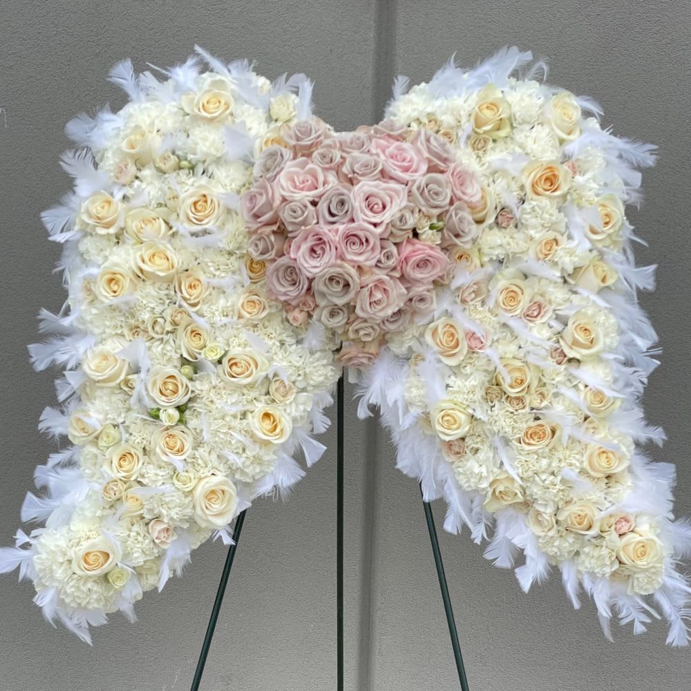 How to Make Angel Wings Floral Arrangements