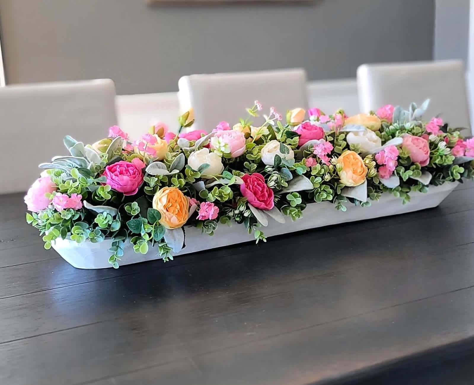 How to Make a Long Flower Arrangement