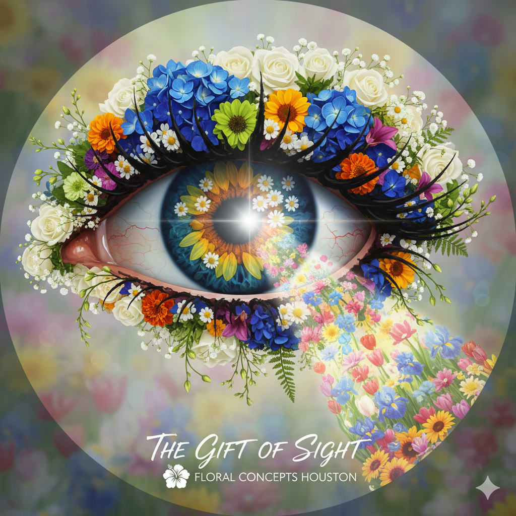 This Gift of Sight Month At Floral Concepts Houston