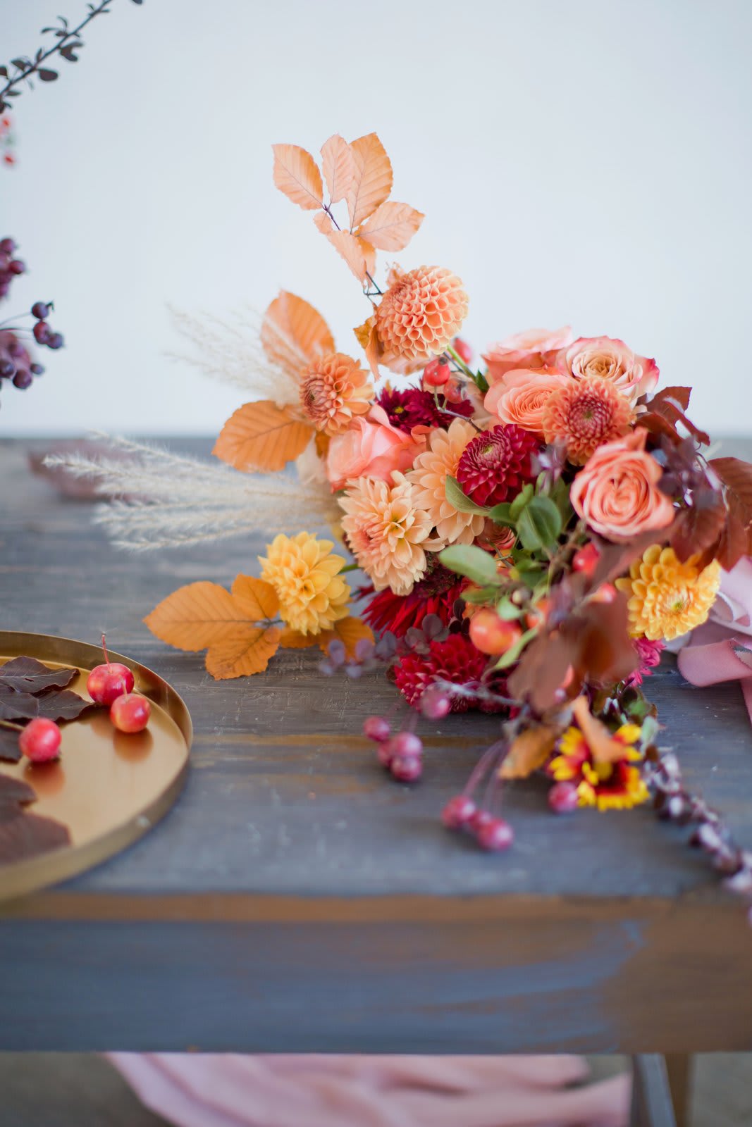 Creating Seasonal Fall Flower Arrangements in Spring, TX
