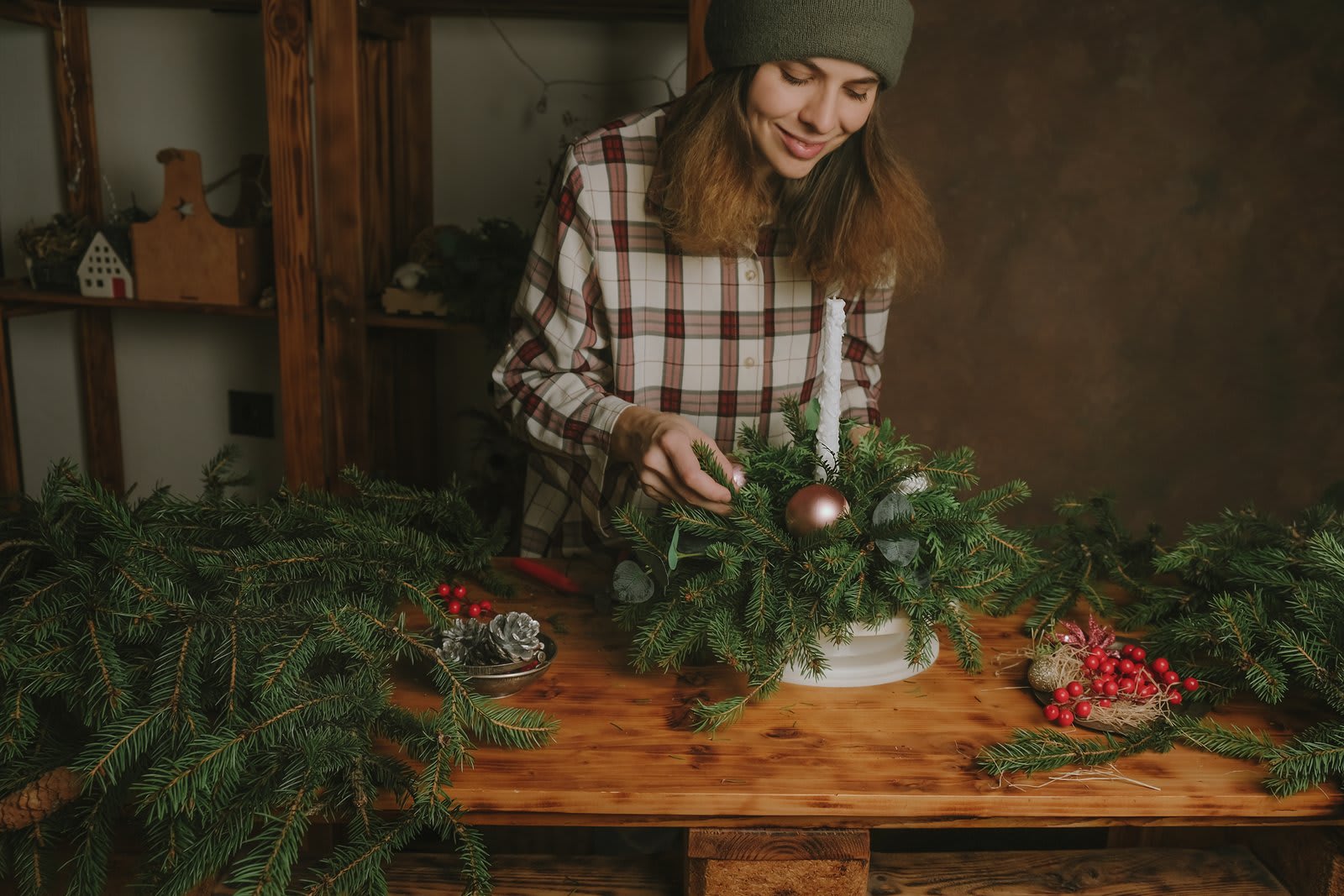 Festive flowers for holiday gifting