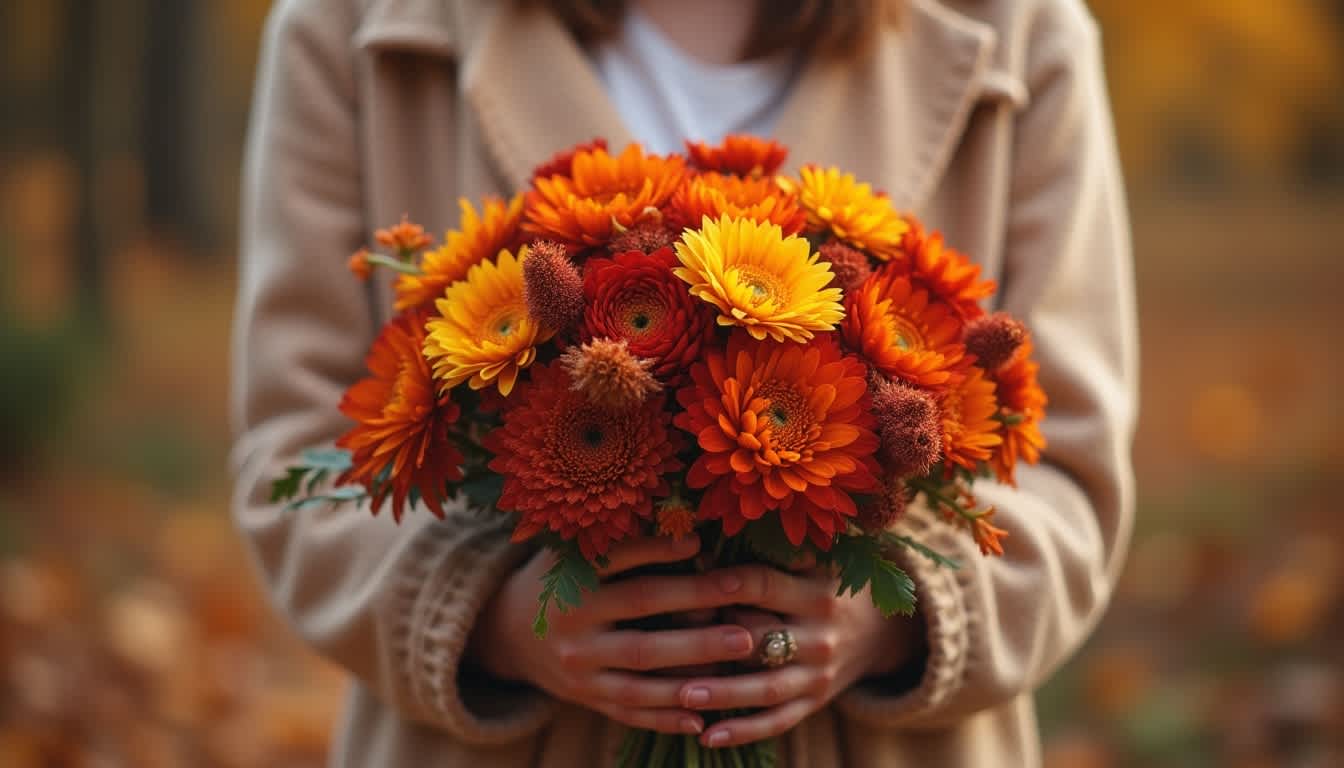 Fall flower for lover