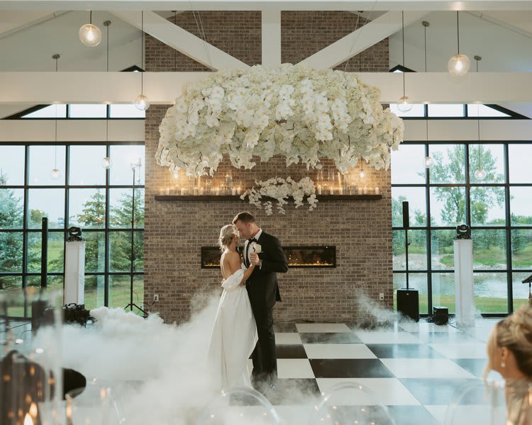 Flower Mill - Wedding Ceiling Installation Rental