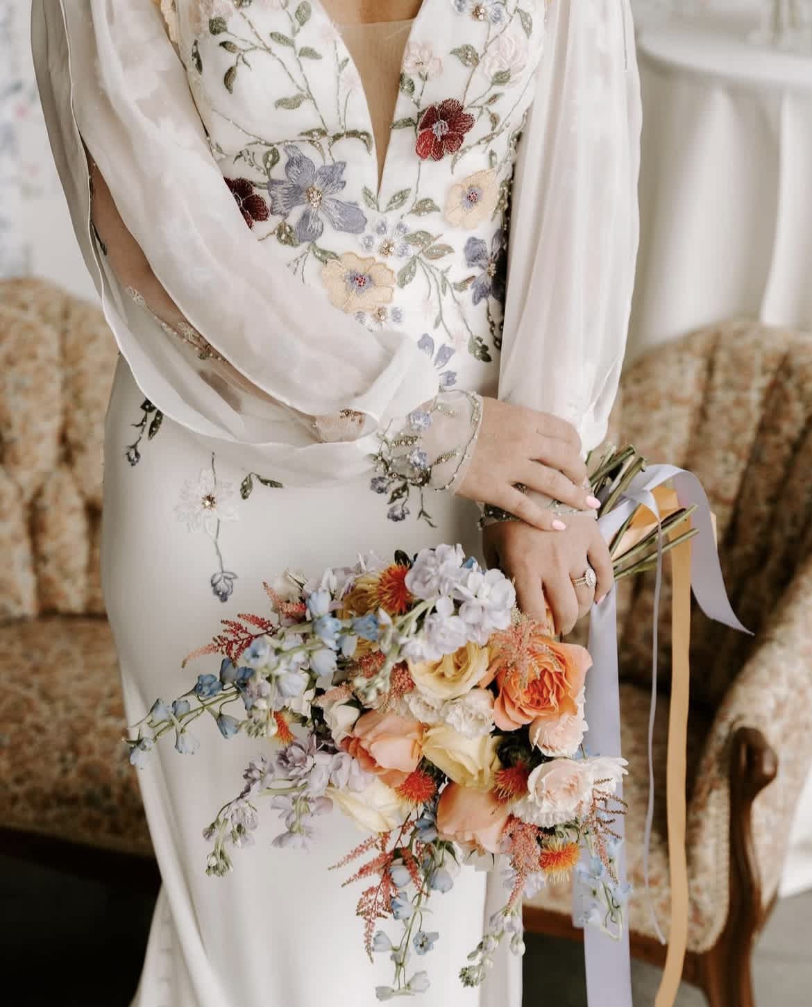 Colorful Wedding Bouquets 